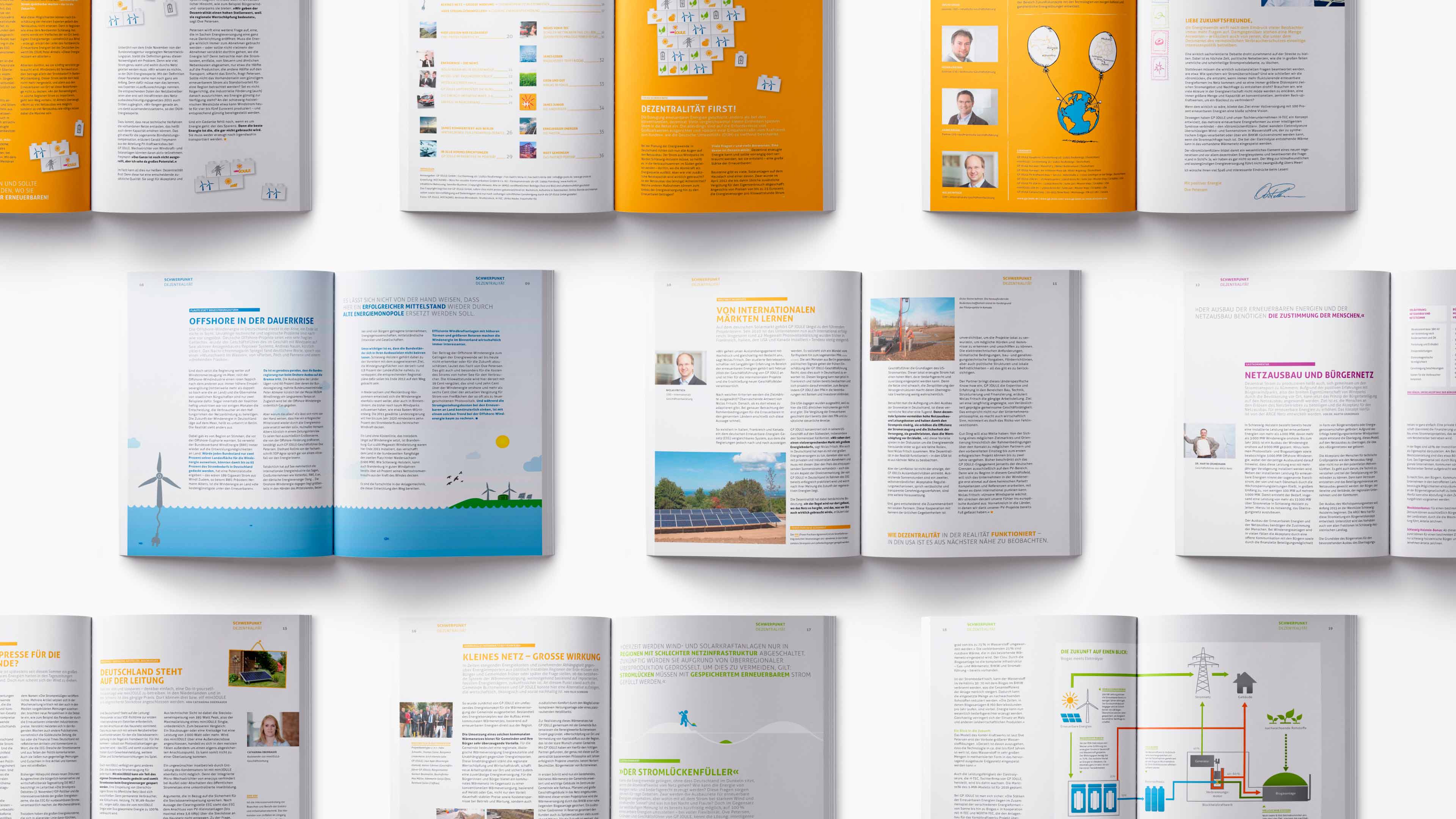 hochzwei_gpjoule_slider_01.jpg Neun Hefte von GP Joule in verschiedenen Farben