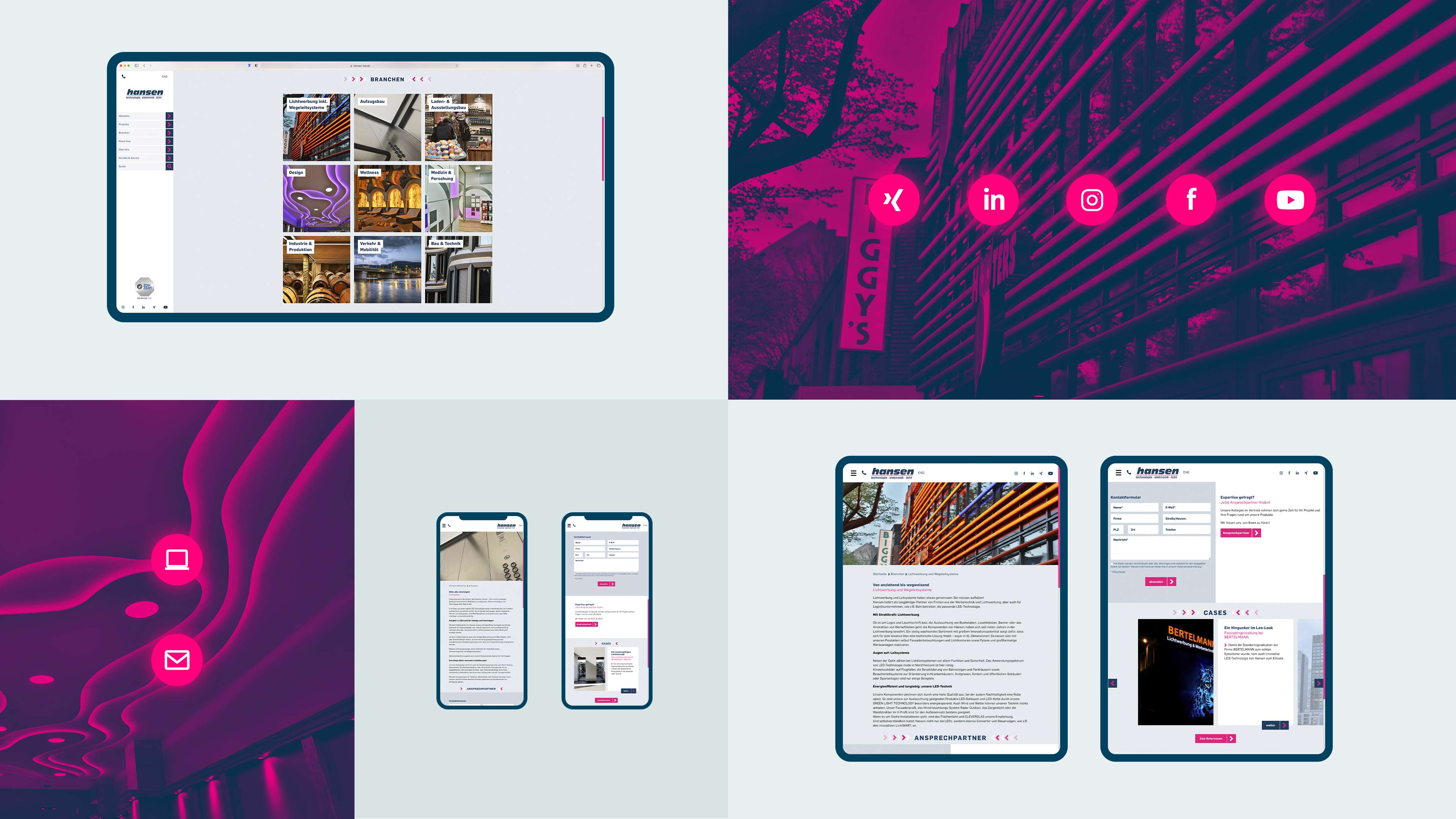 hochzwei_hane_slider_01.jpg Bildercollage von vier Ipads