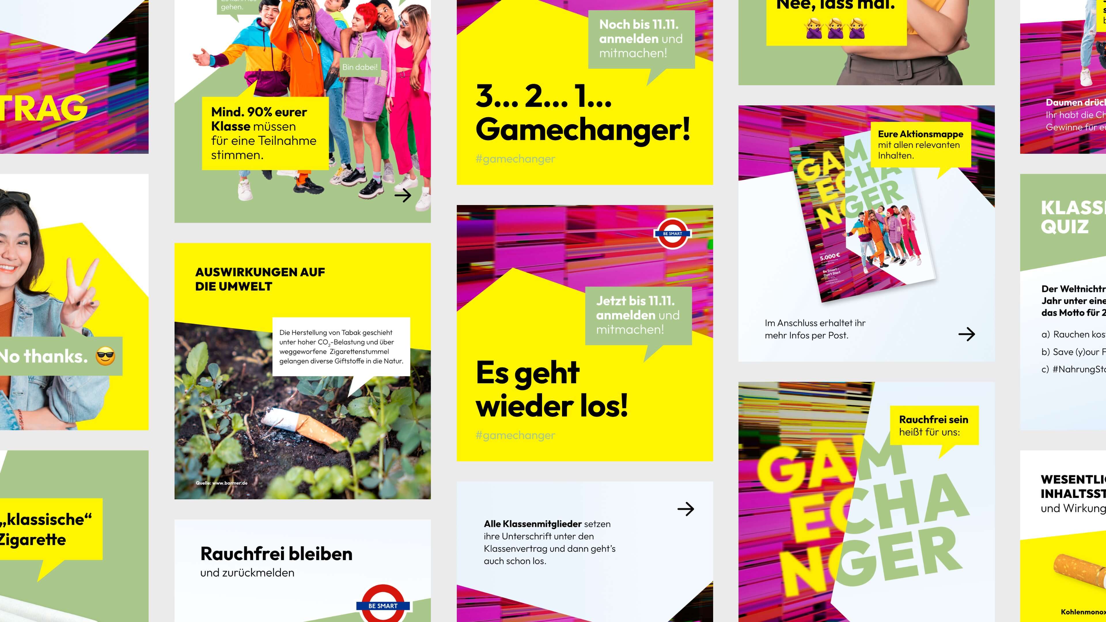 h2_iftn_besmart_slider_02.jpg Erklärplakate für die Kampagne.