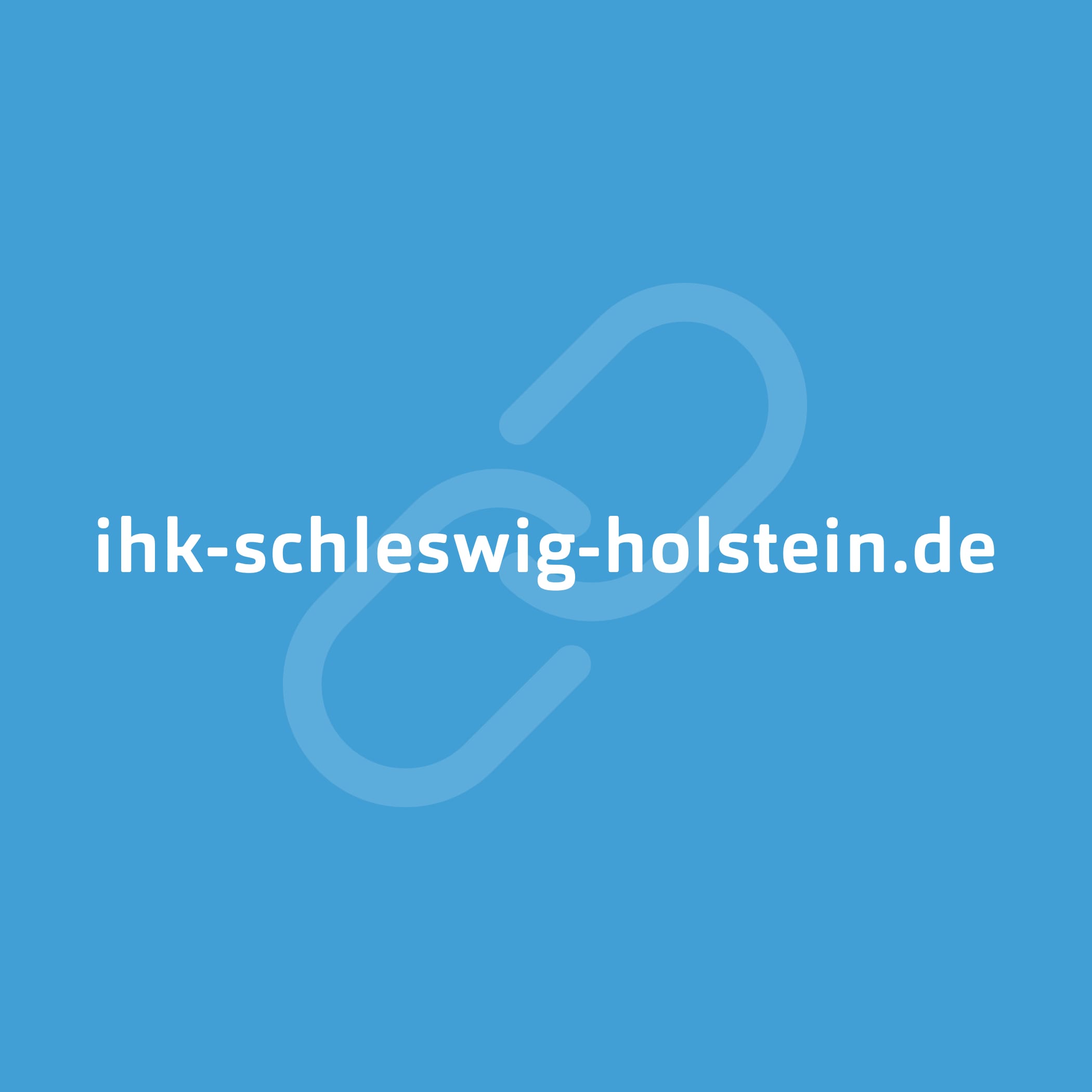 URL vond er IHK Schleswig Holstein