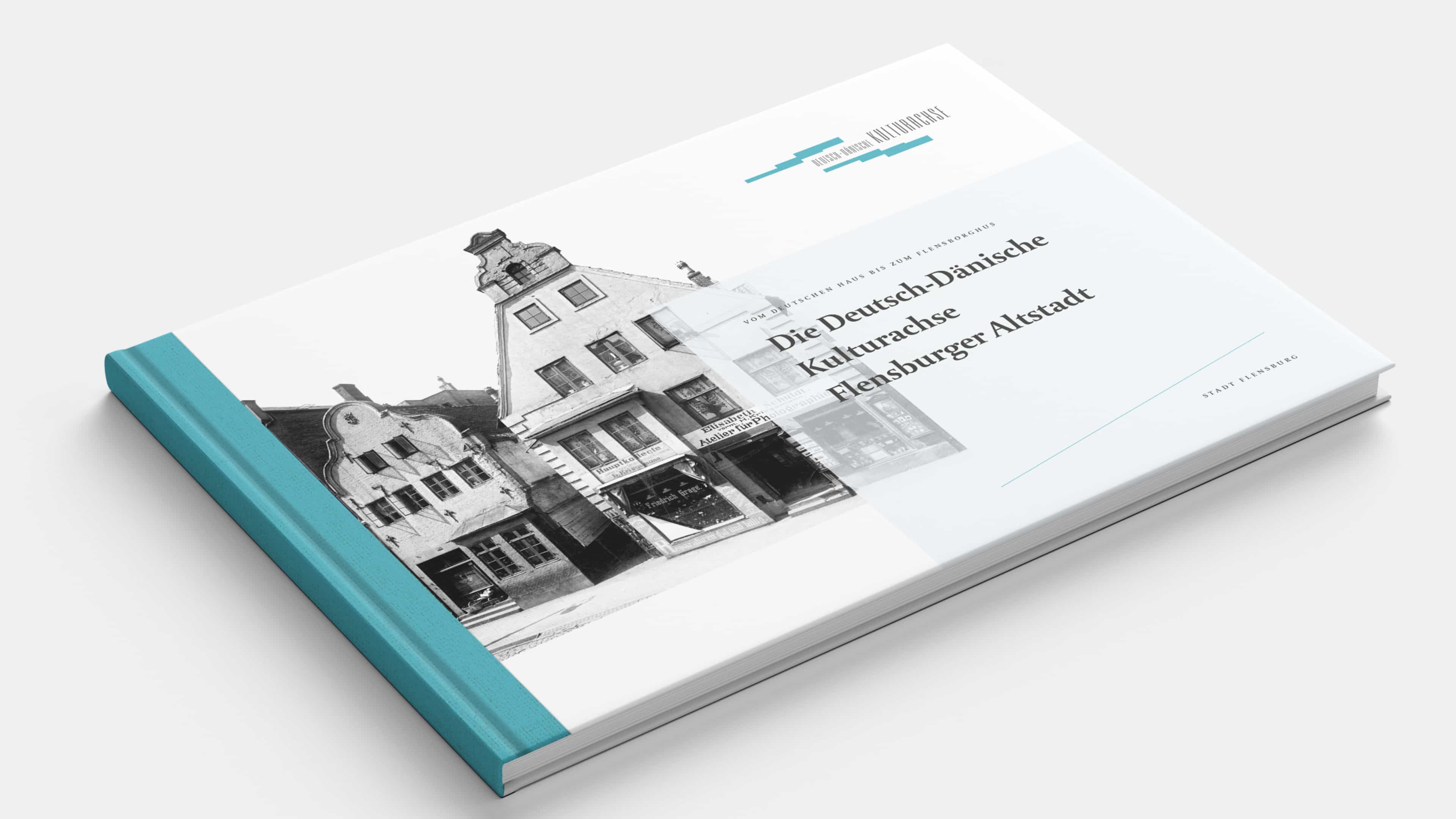 Vorderseite des Buches deutsch dänische Kulturachse