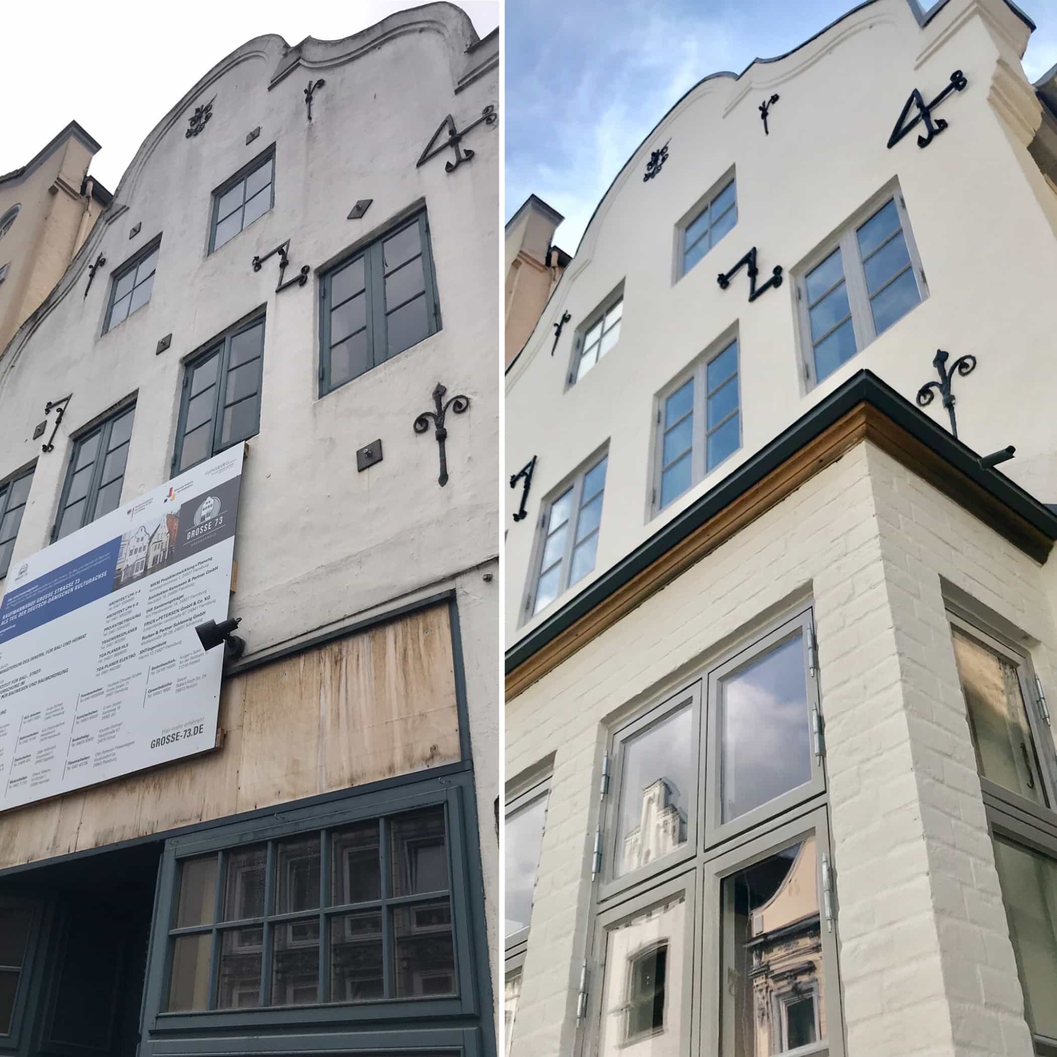 hochzwei_ihr_teaser_07.jpg Ein vorher nachher Bild eines alten Hauses aus der Flensburger Innenstadt