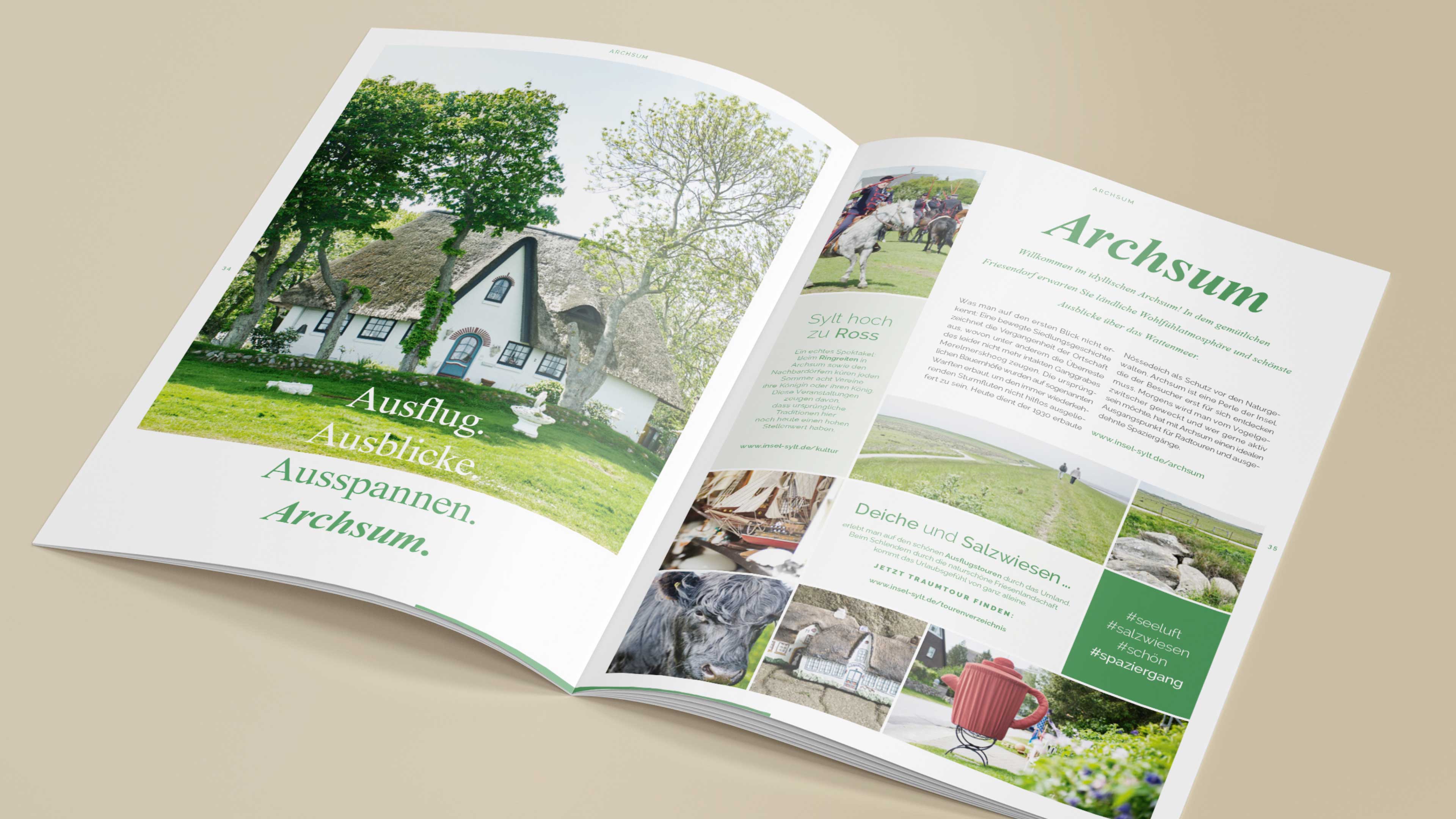 hochzwei_tsw_slider_01.jpg Zwei Seiten des Sylt Tourismus Magazins über Archsum