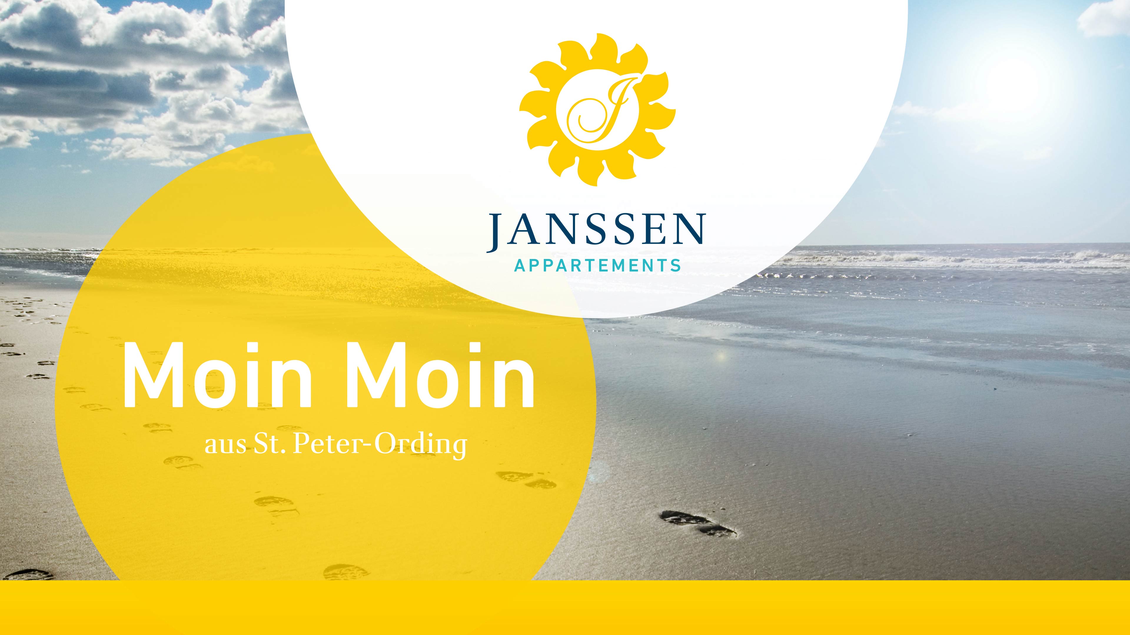 Das Janssen Logo in einem weißen Kreis