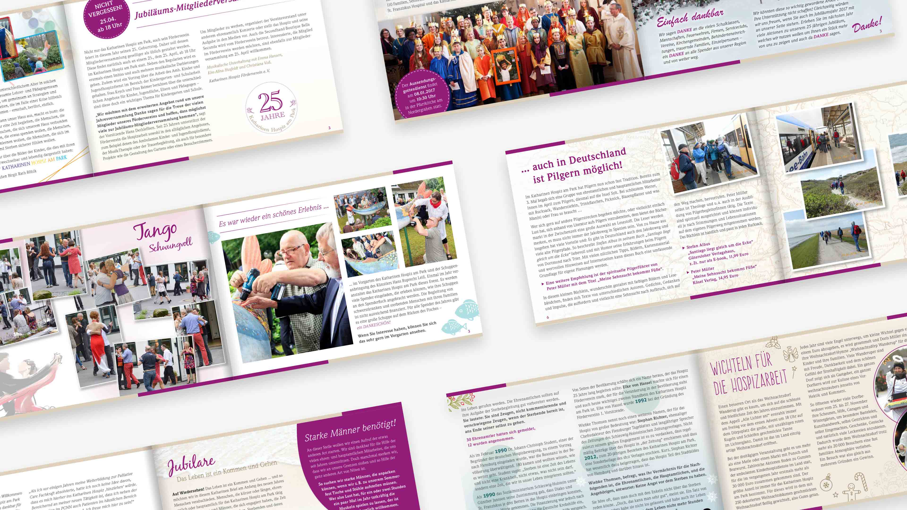 Sechs Ausschnitte aus dem Katharinenbrief