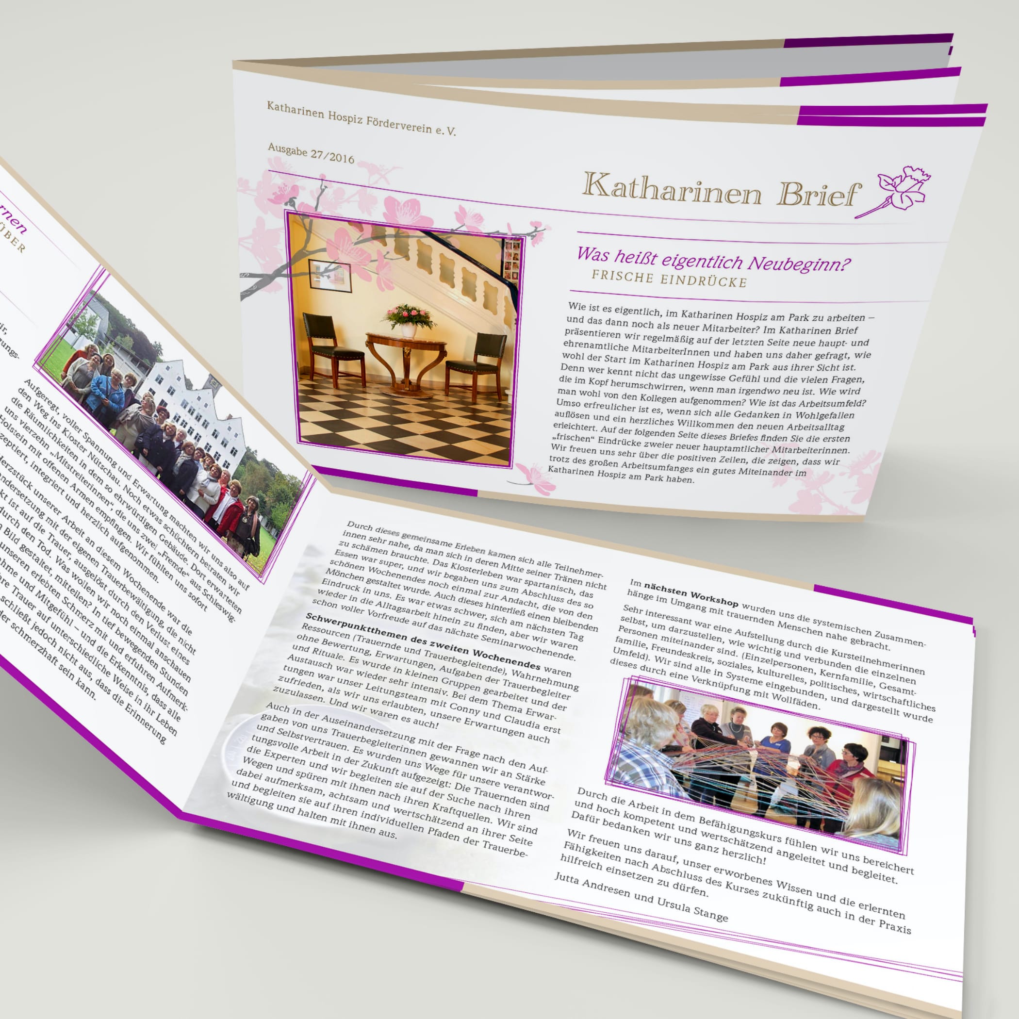 hochzwei_kaho_teaser_01.jpg Der Flyer namens Katharinen Brief vom Katharinen Hospiz