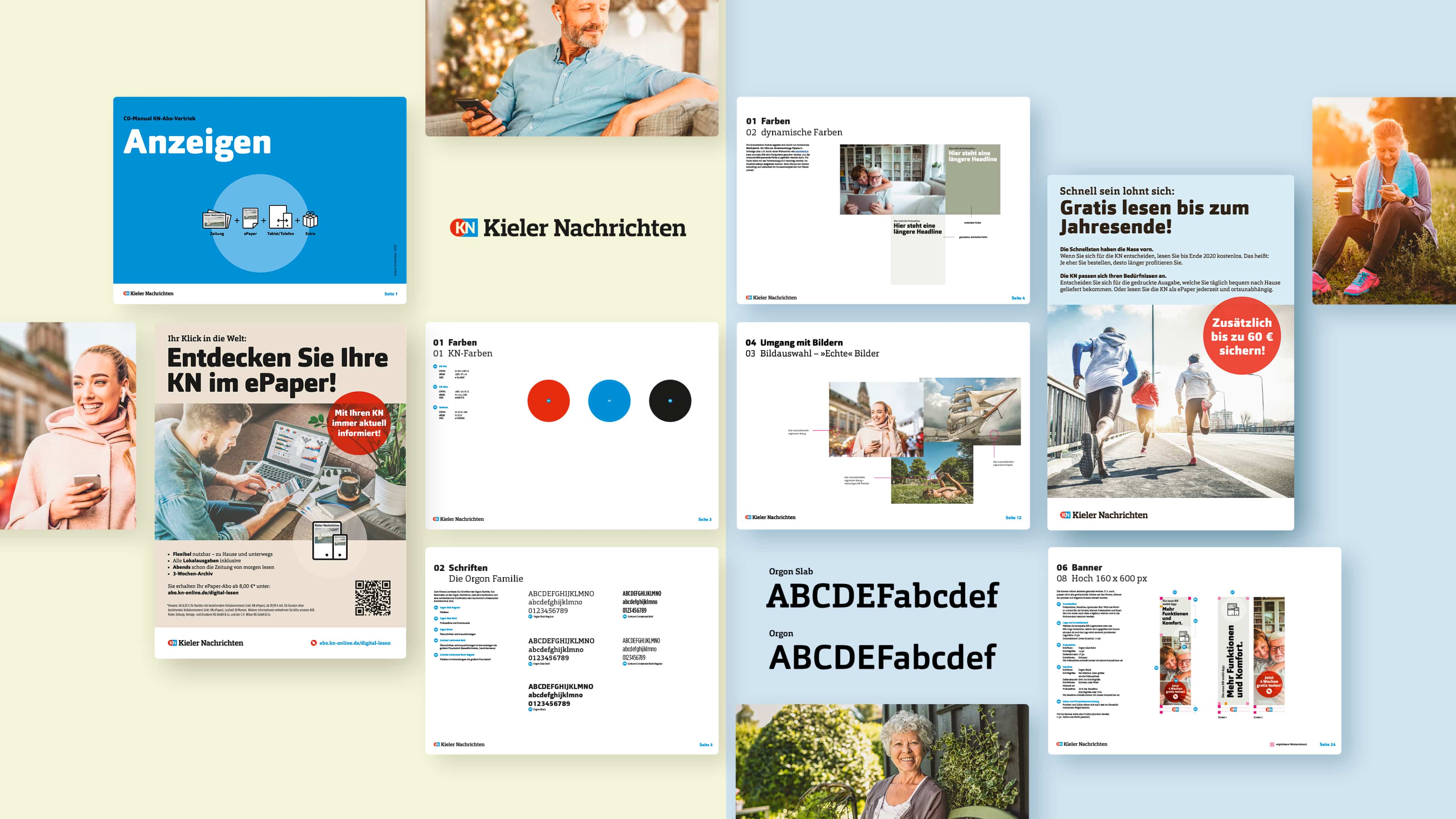 Bildercollage der Kieler Nachrichten