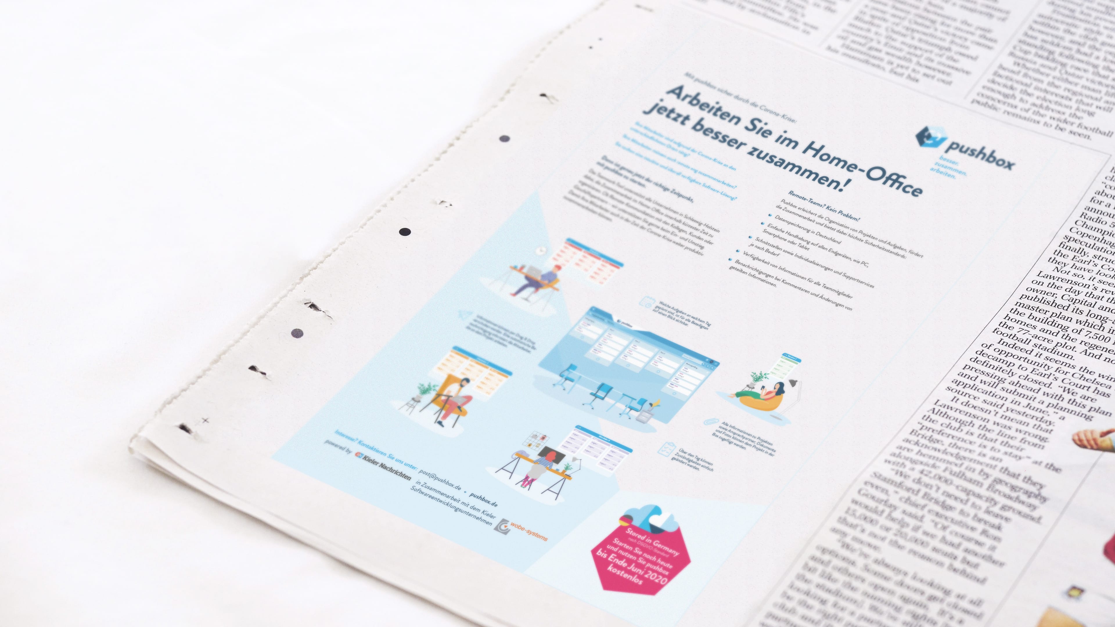 hochzwei_kundenkuerzel_slider_02.jpg Werbung in einer Zeitung für die Pusbox