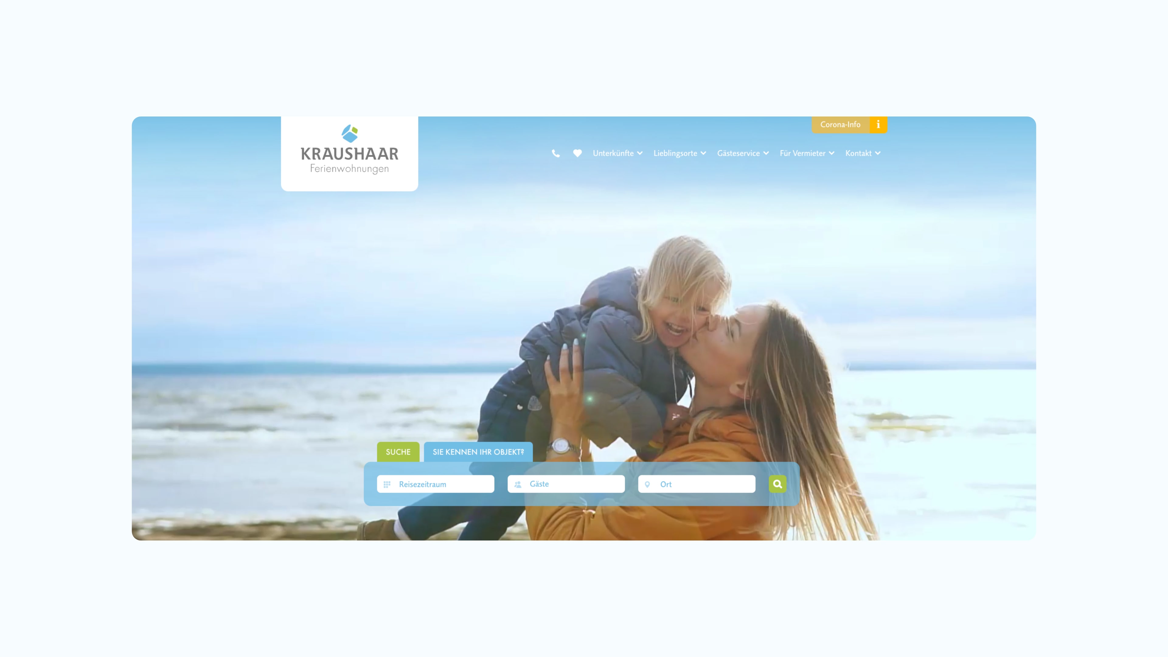 Headerbild mit einem Frau das ein Kind trägt