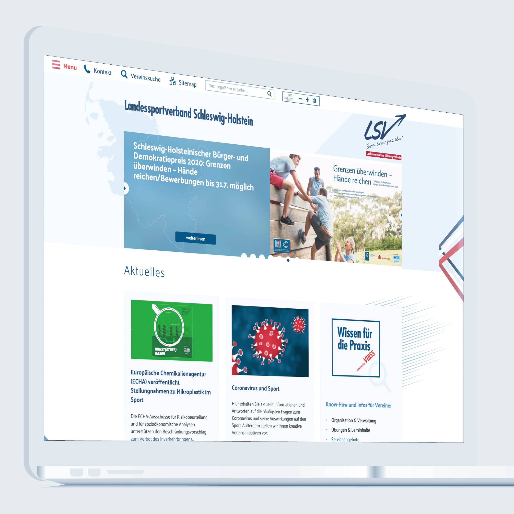 hochzwei_lsv_teaser_02.jpg Landessportverband Homepage in Desktop Ansicht