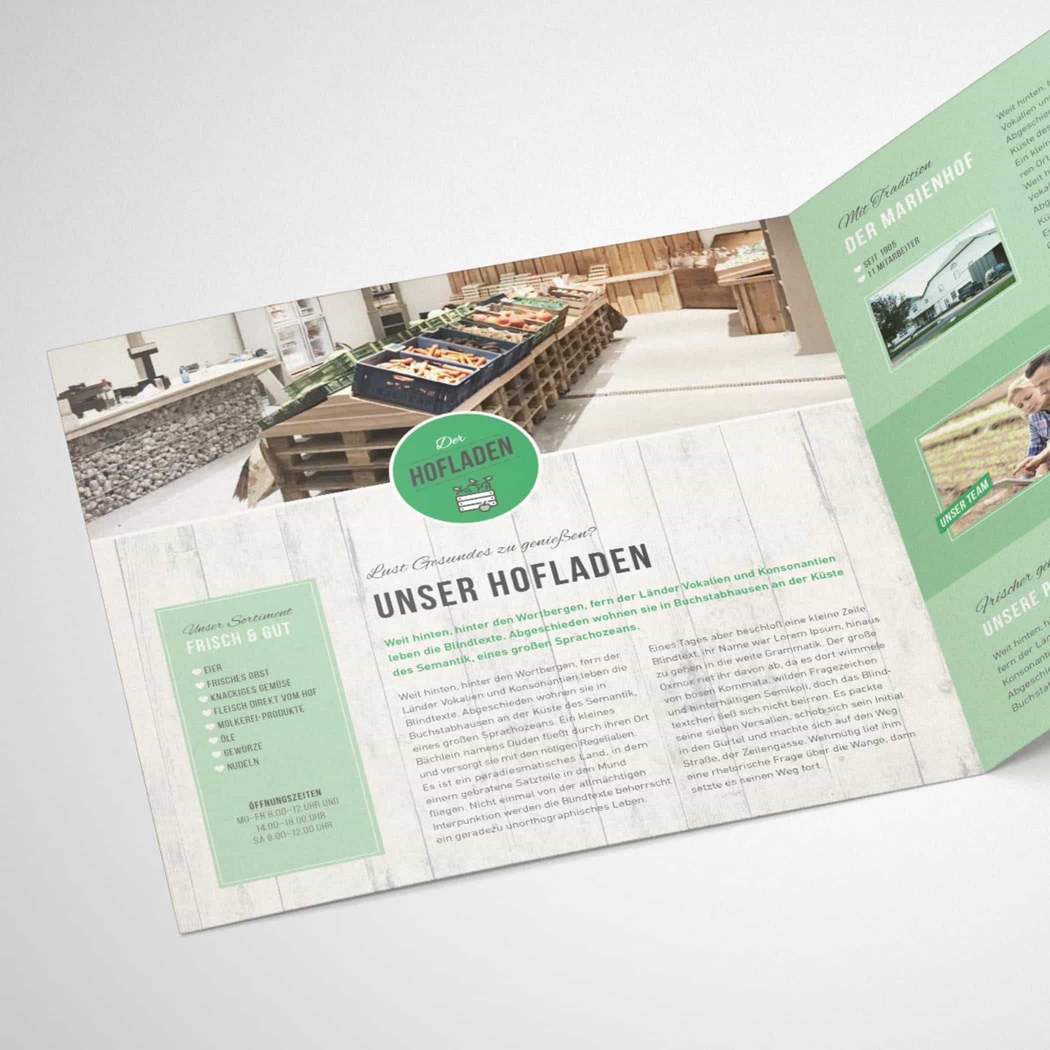 hochzwei_marienhof_teaser_08.jpg Grüner Flyer vom Hofladen des Marienhofs