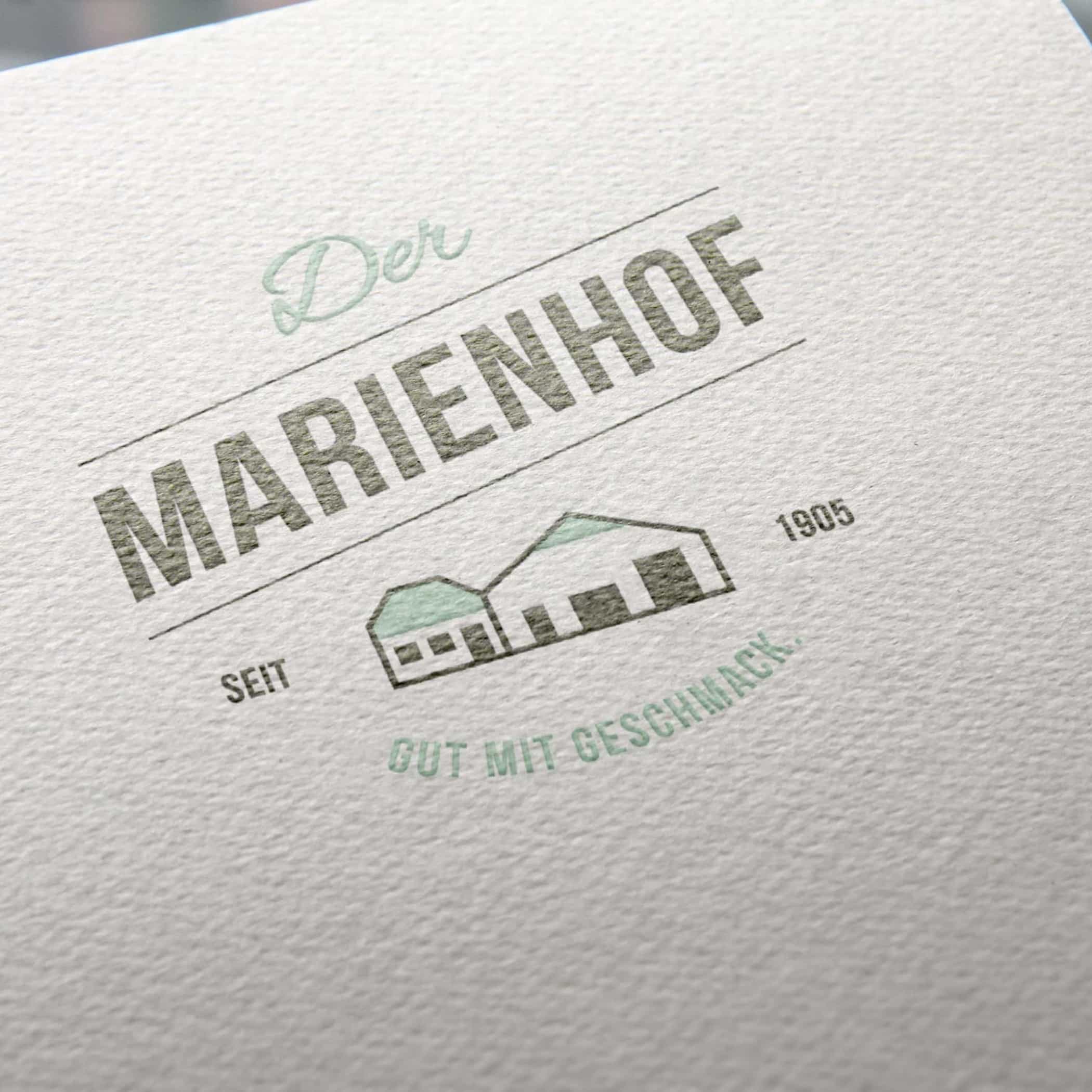 hochzwei_marienhof_teaser_09.jpg Logo von der Marienhof auf Papier gedruckt