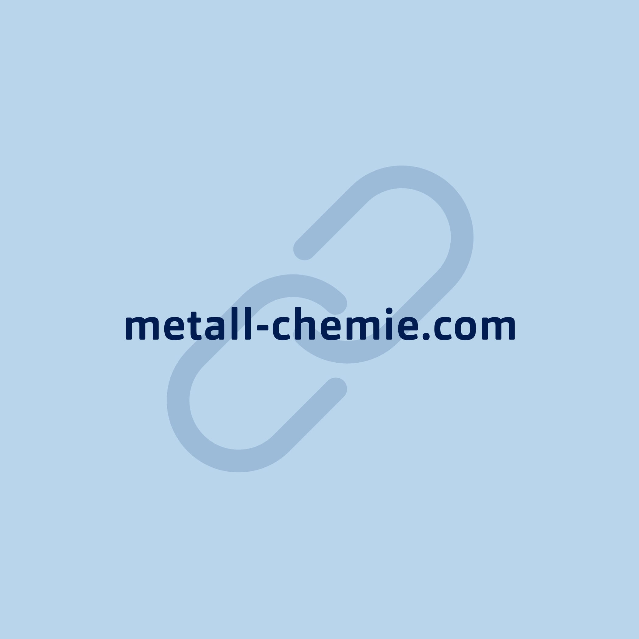 hochzwei_meche_teaser_08.jpg Metall chemie URL mit einem Kettensymbol im Hintergrund