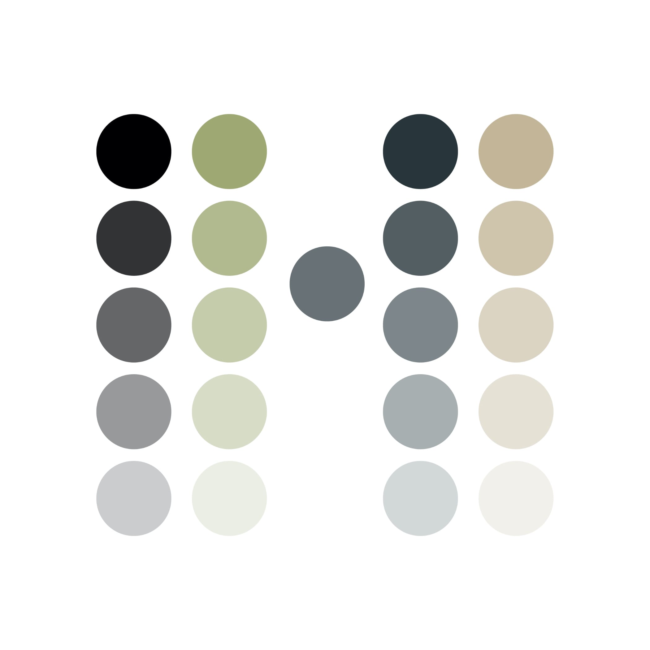 hochzwei_mmh_teaser_04.jpg Ein M bestehend aus mehreren Punkten in grün Tönen