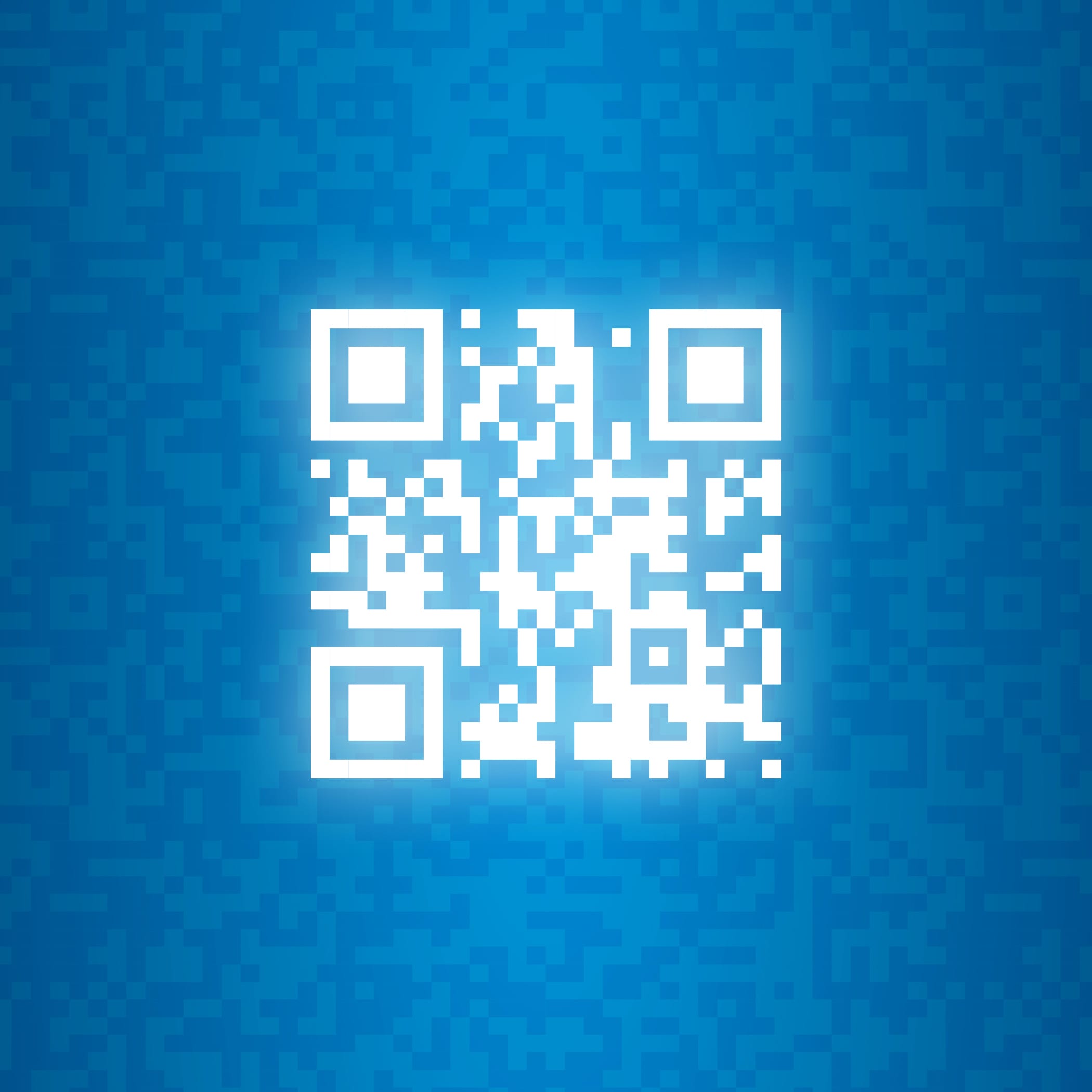 hochzwei_mrnt_teaser_07.jpg Weißer QR Code auf blauen Hintergrund
