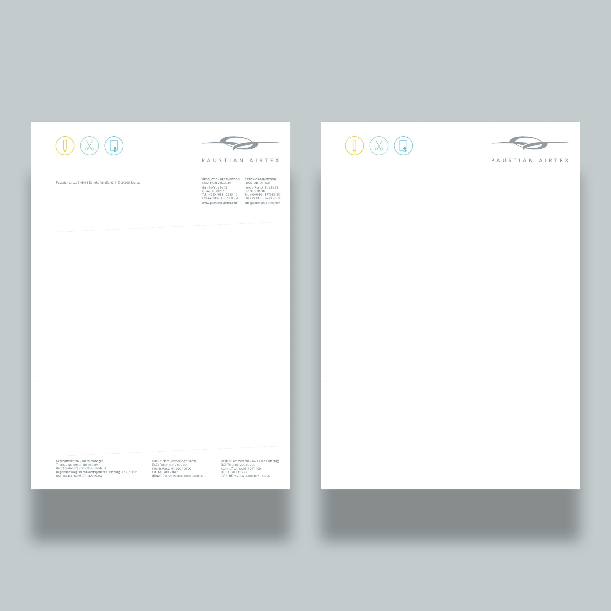 hochzwei_paai_teaser_06.jpg Zwei weiße Papiere mit Airtex Logo