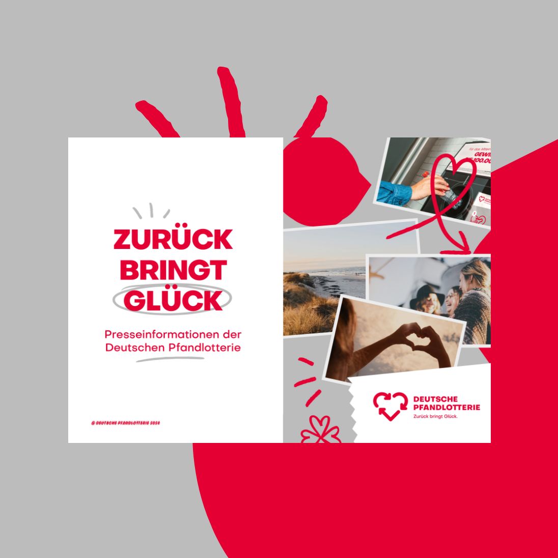 Flyer zur Pfandlotterie