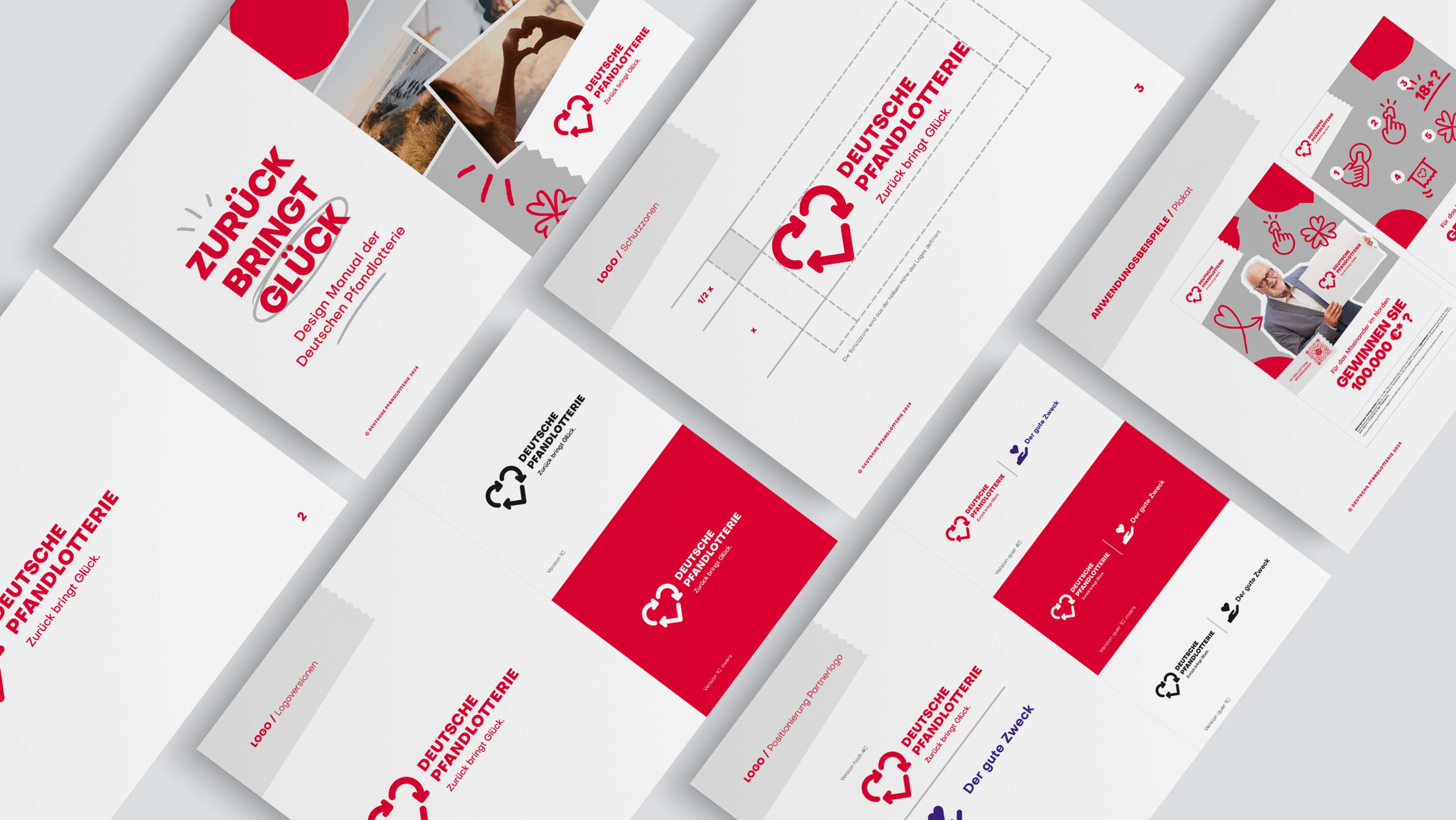 Flyer zur Pfandlotterie