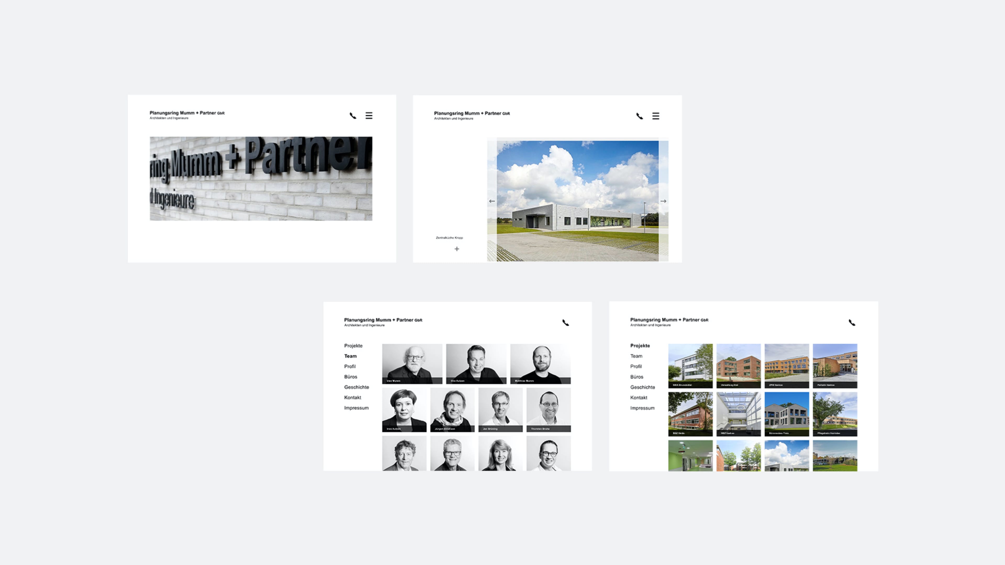 hochzwei_prmumm_slider_03.jpg Fünf Homepage Ausschnitte von Planungsring mumm und partner