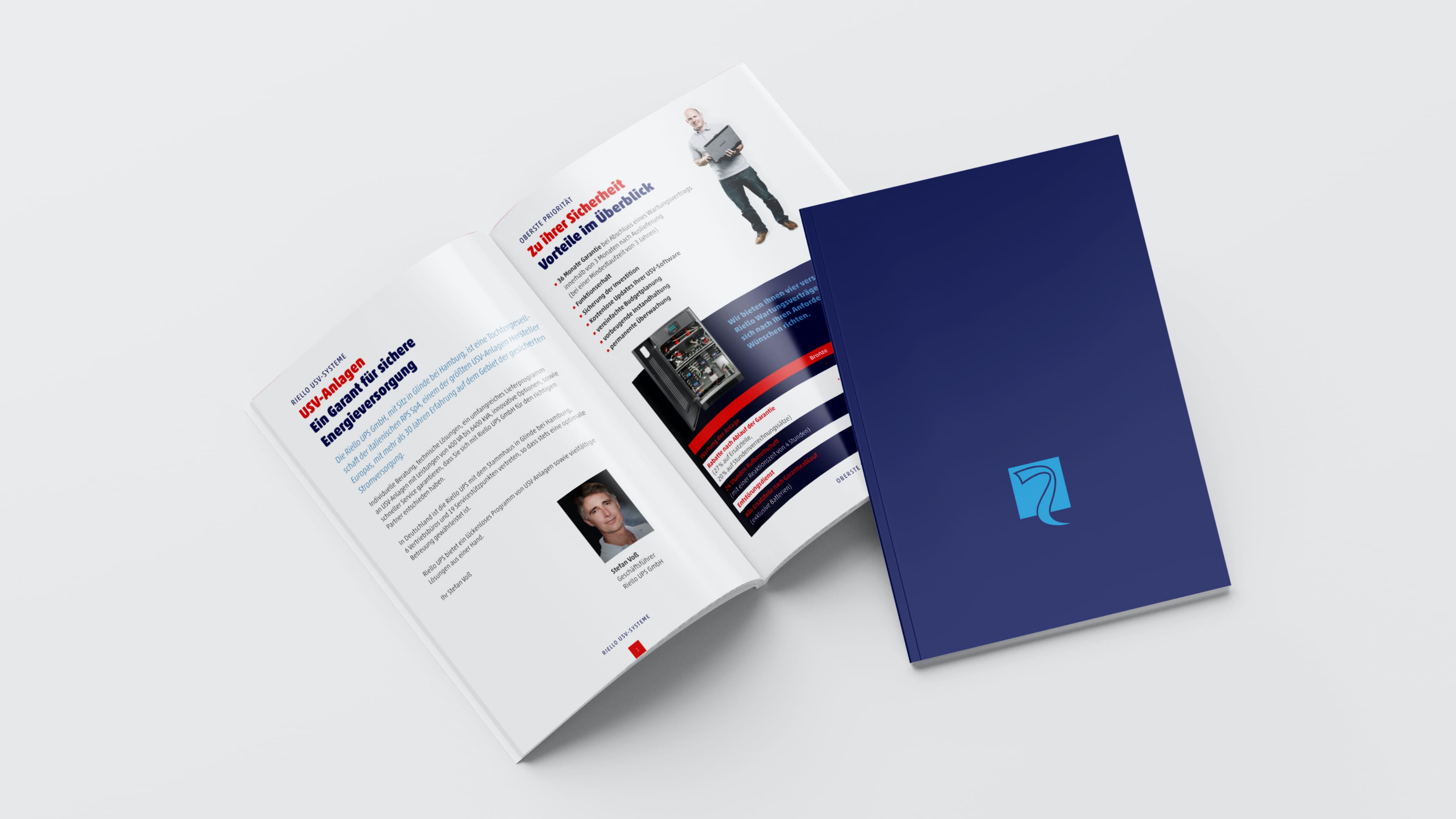 hochzwei_riello_slider_03.jpg Geöffnetes Prospekt von Riello