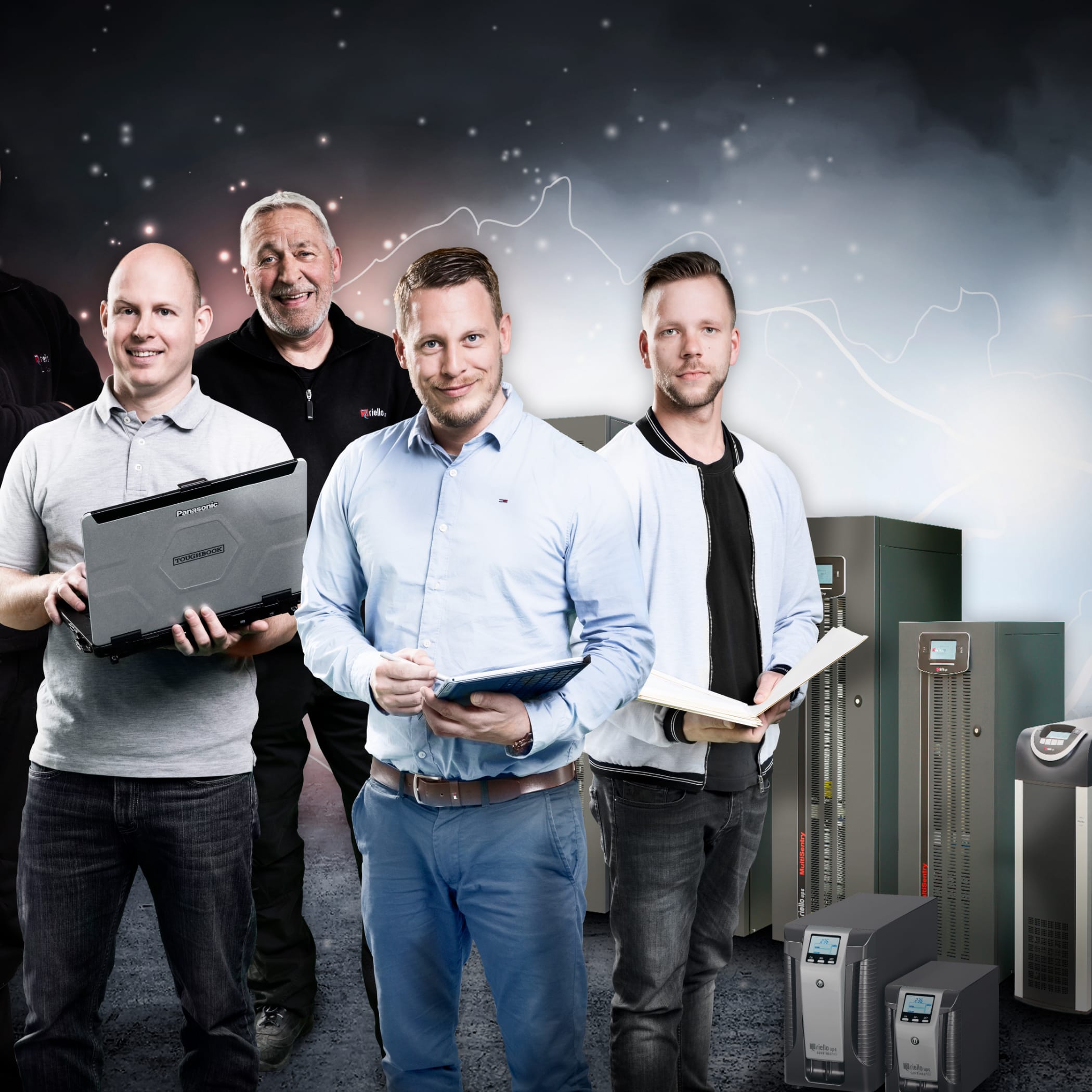 hochzwei_riello_teaser_05.jpg Bildercollage von vier Männern