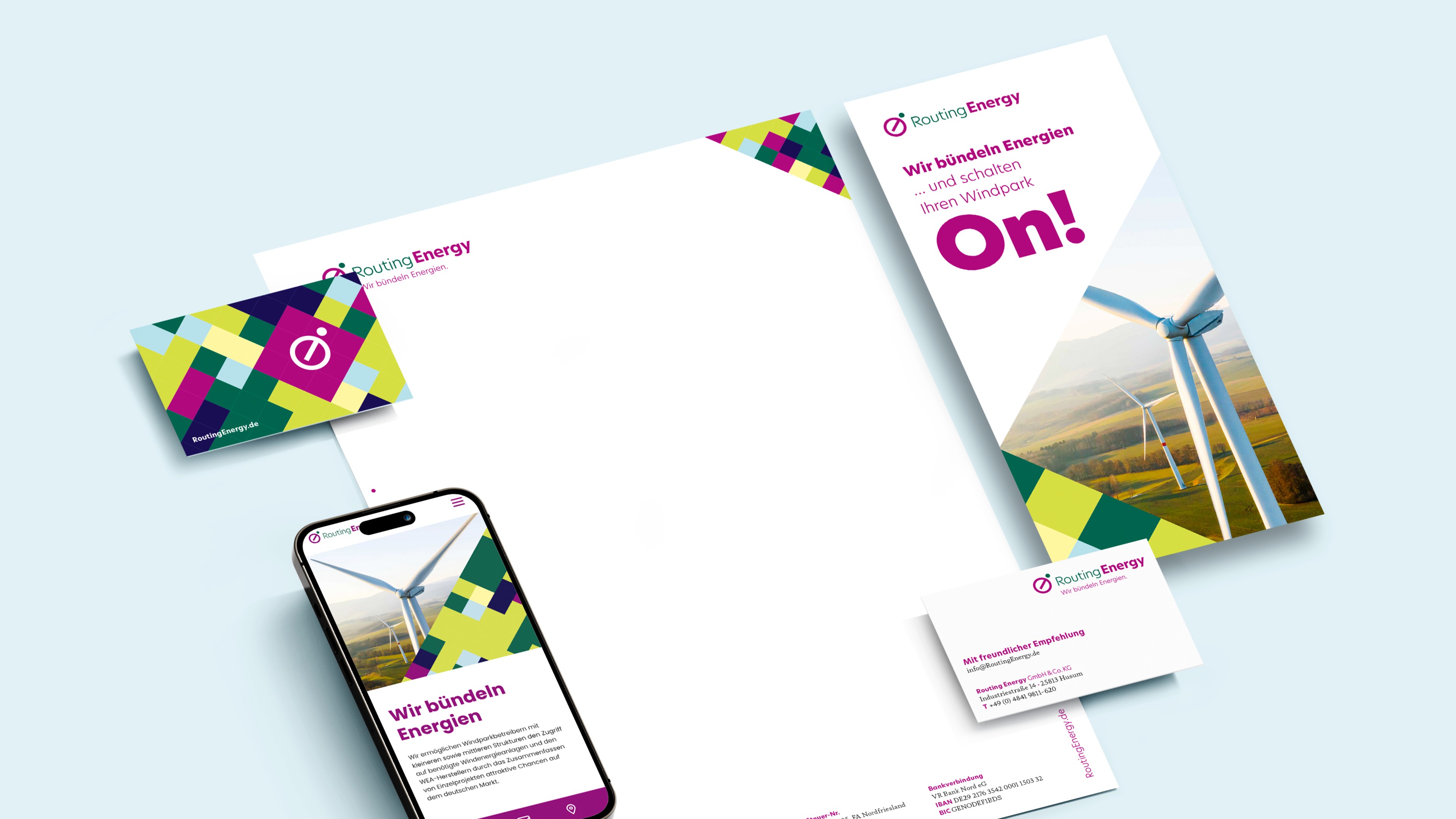 Neues Corporate Design für Routing Energy