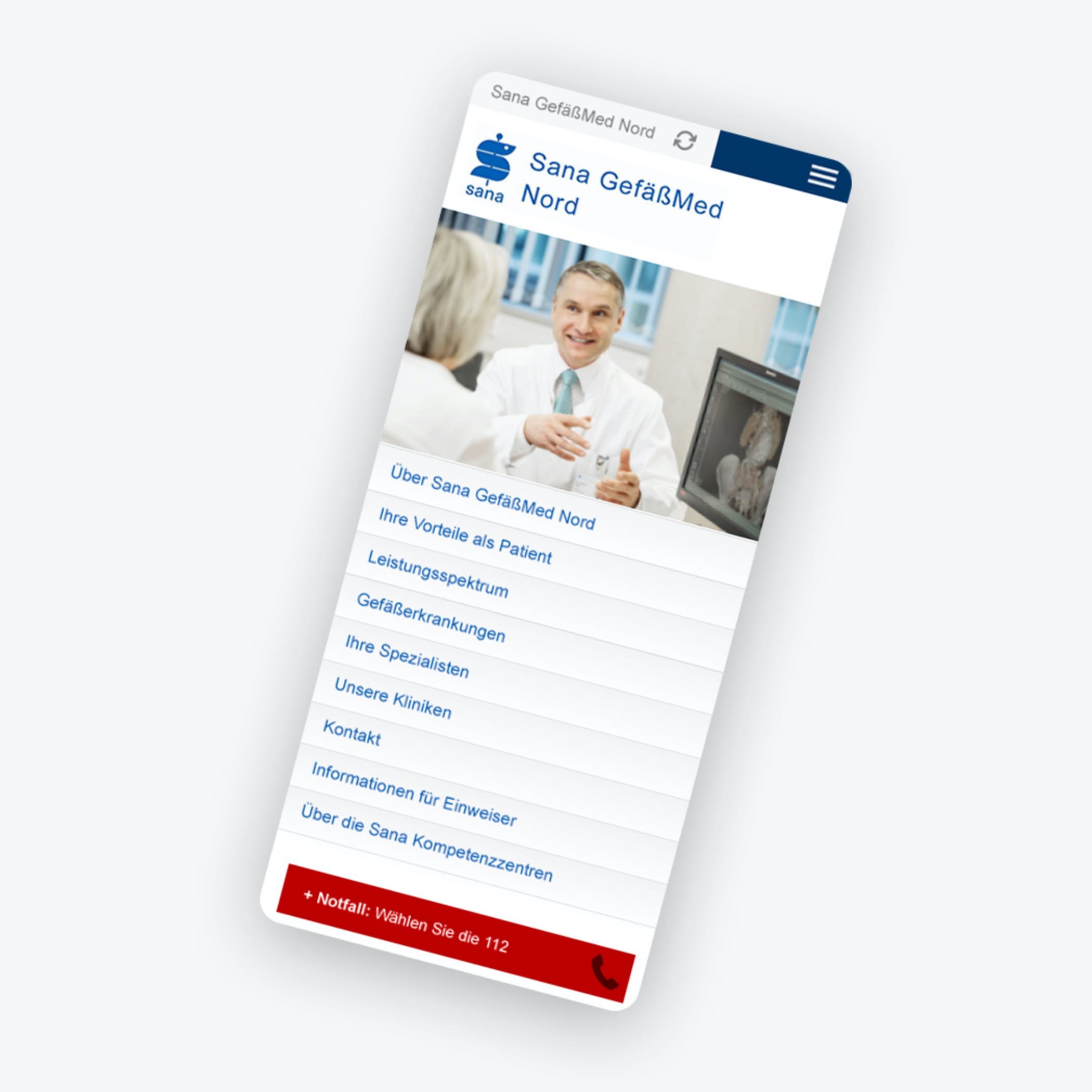 hochzwei_sana_teaser_02.jpg Ausschnitt des Menüs der Sana Klinik Homepage