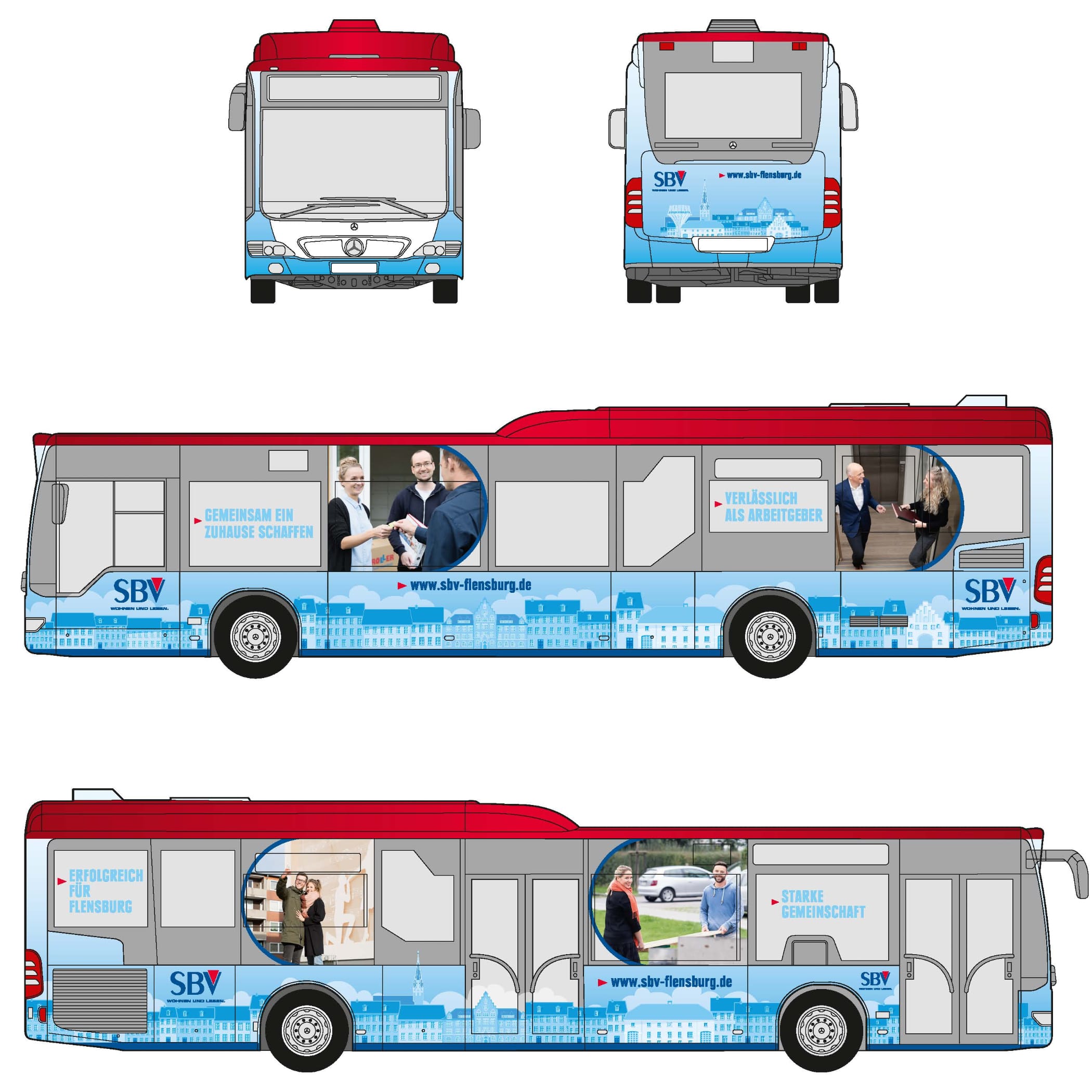hochzwei_sbv_teaser_07.jpg Bus beklebt mit SBV Aufklebern