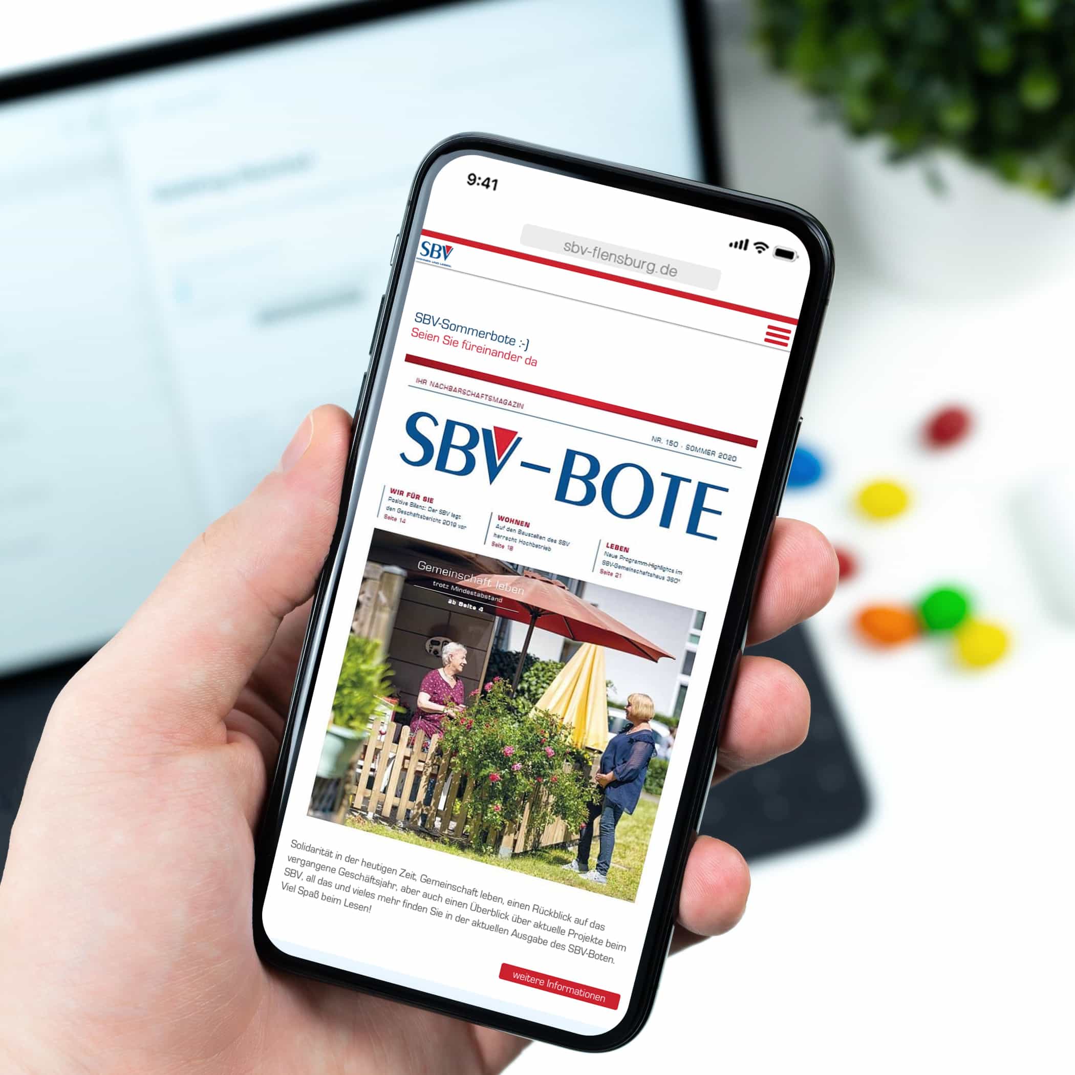 hochzwei_sbv_teaser_07.jpg SBV Newsletter in Smartphone Ansicht