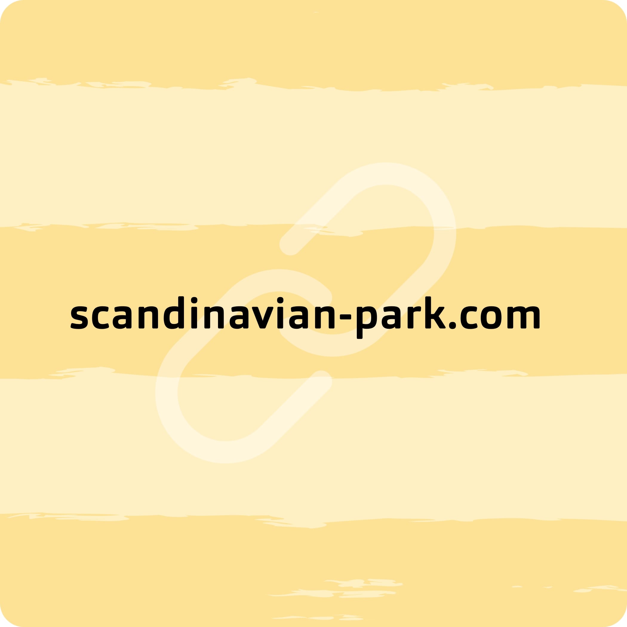 Scandipark URL in gelb