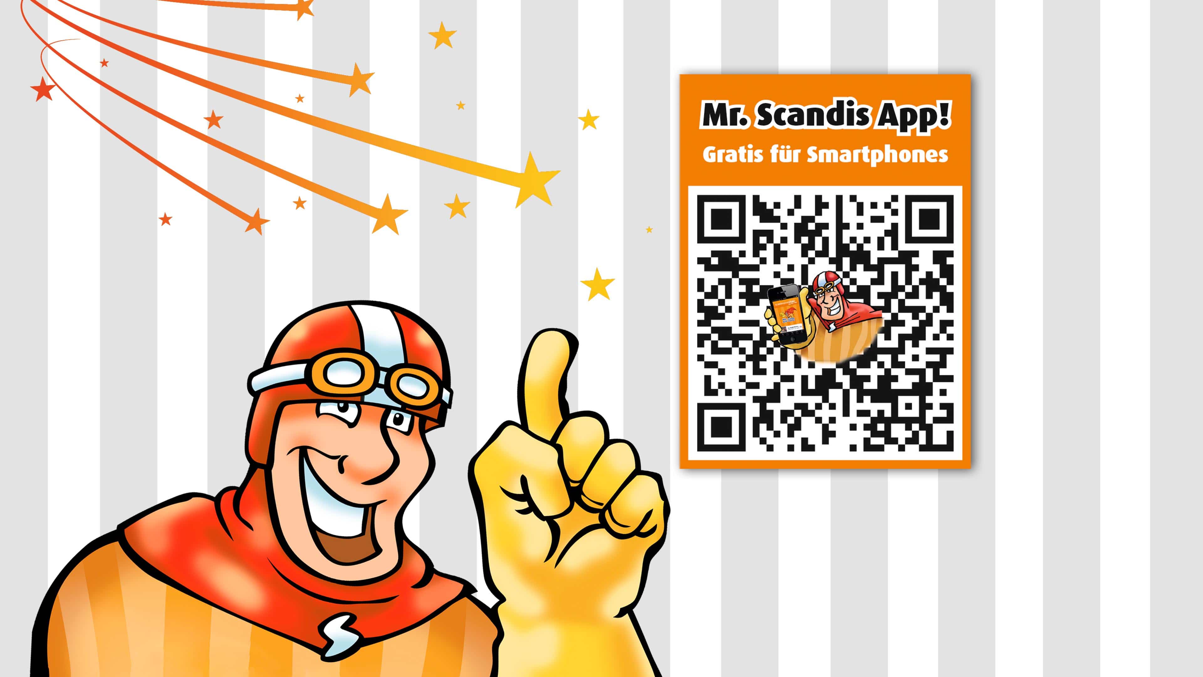 Mr Scandi gestikuliert mit der Hand