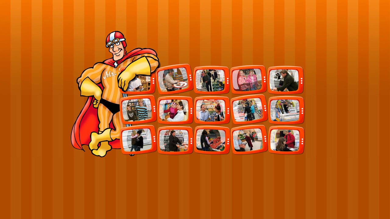 Illustrierter Mr Scandi lehnt sich lässig an