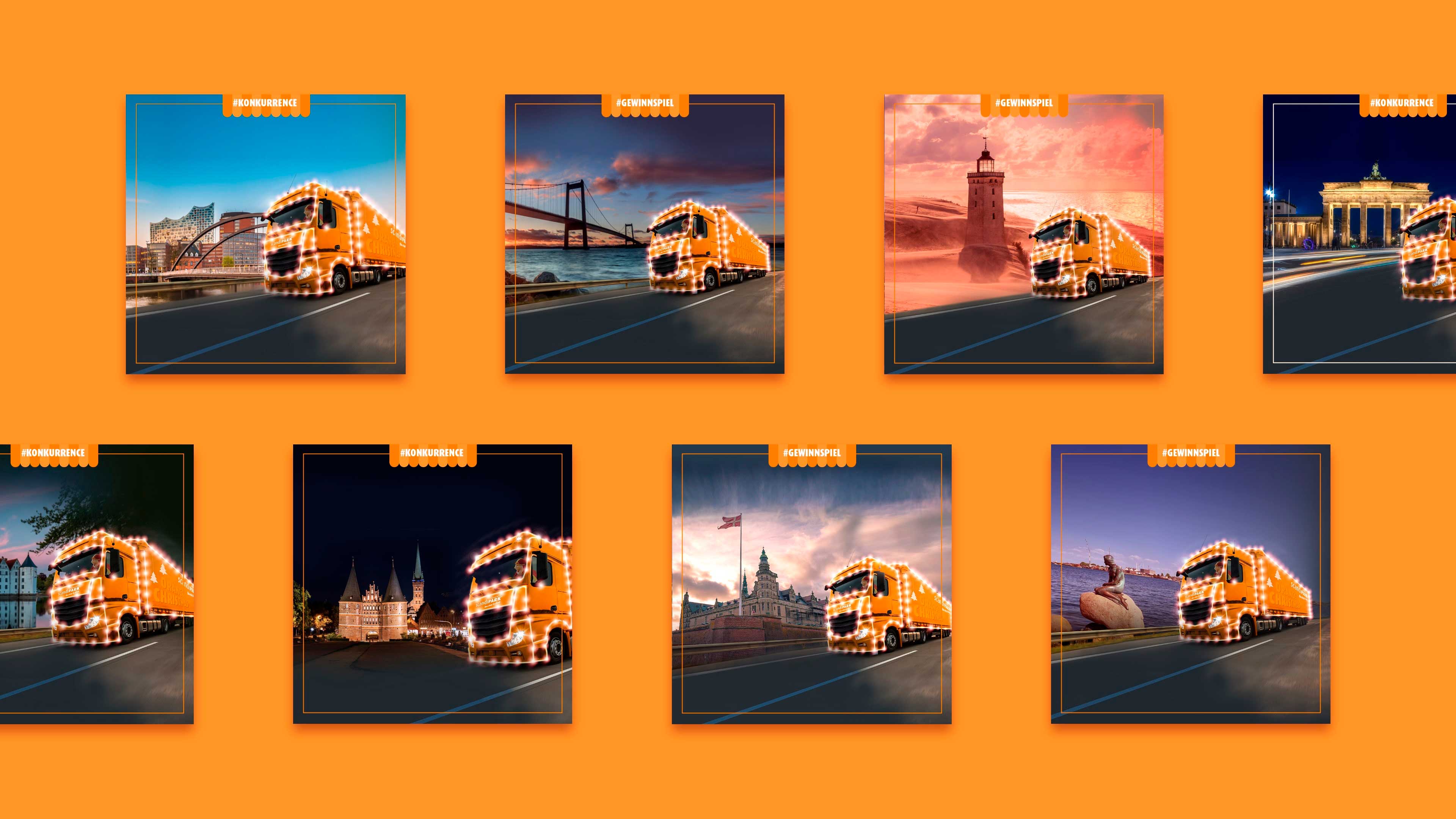 Acht Gewinnspiel Kacheln