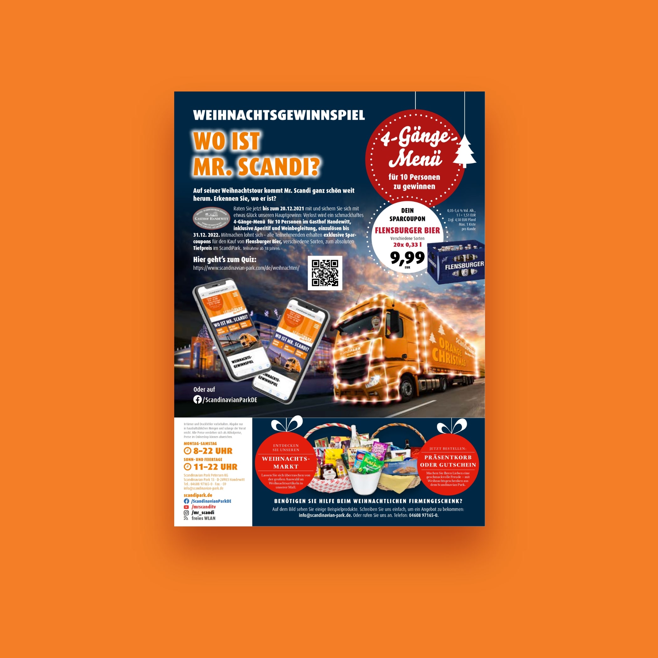 Weihnachtsgewinnspiel vom Scandipark