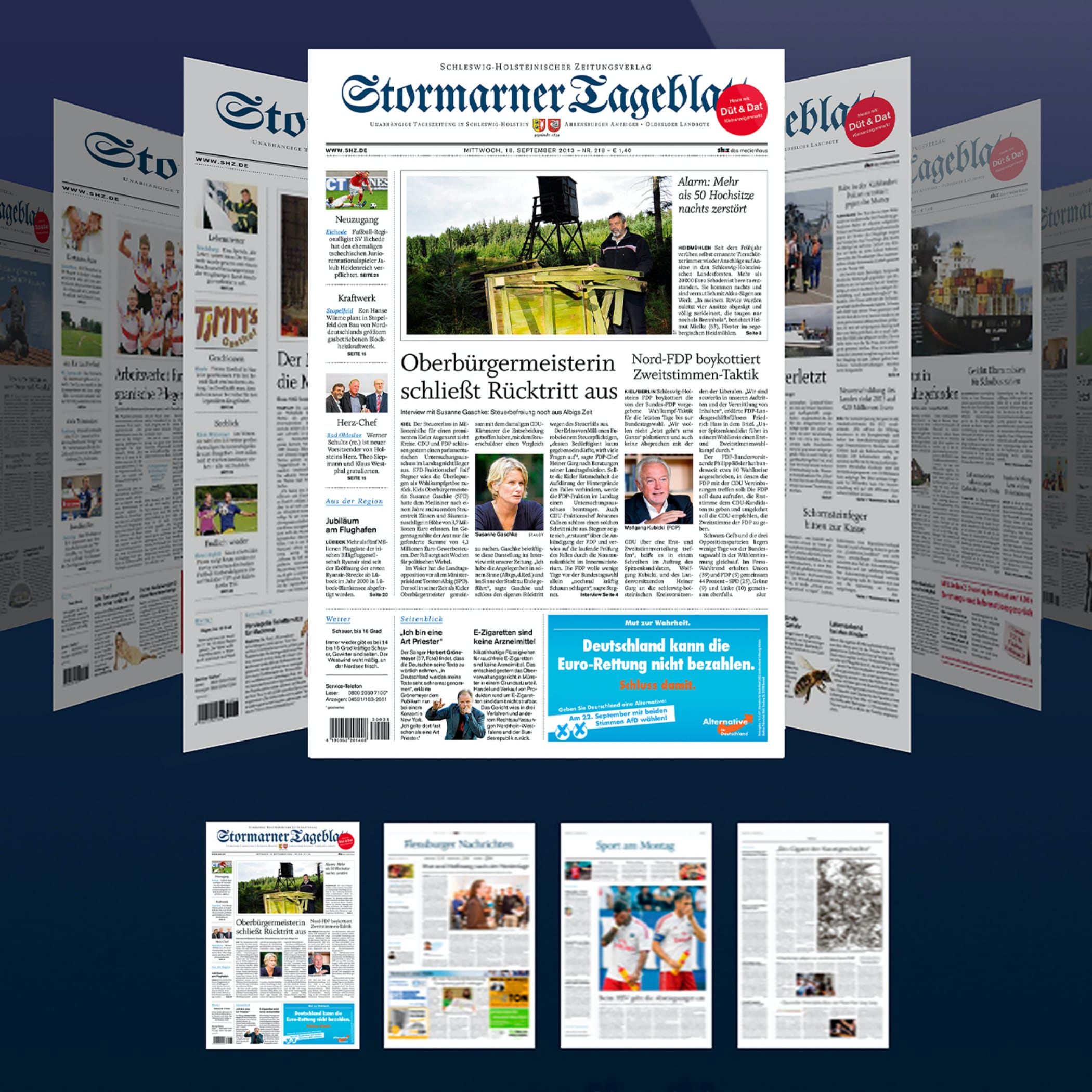 hochzwei_shz_teaser_05.jpg Vorderseite des Stormaner Tageblatts