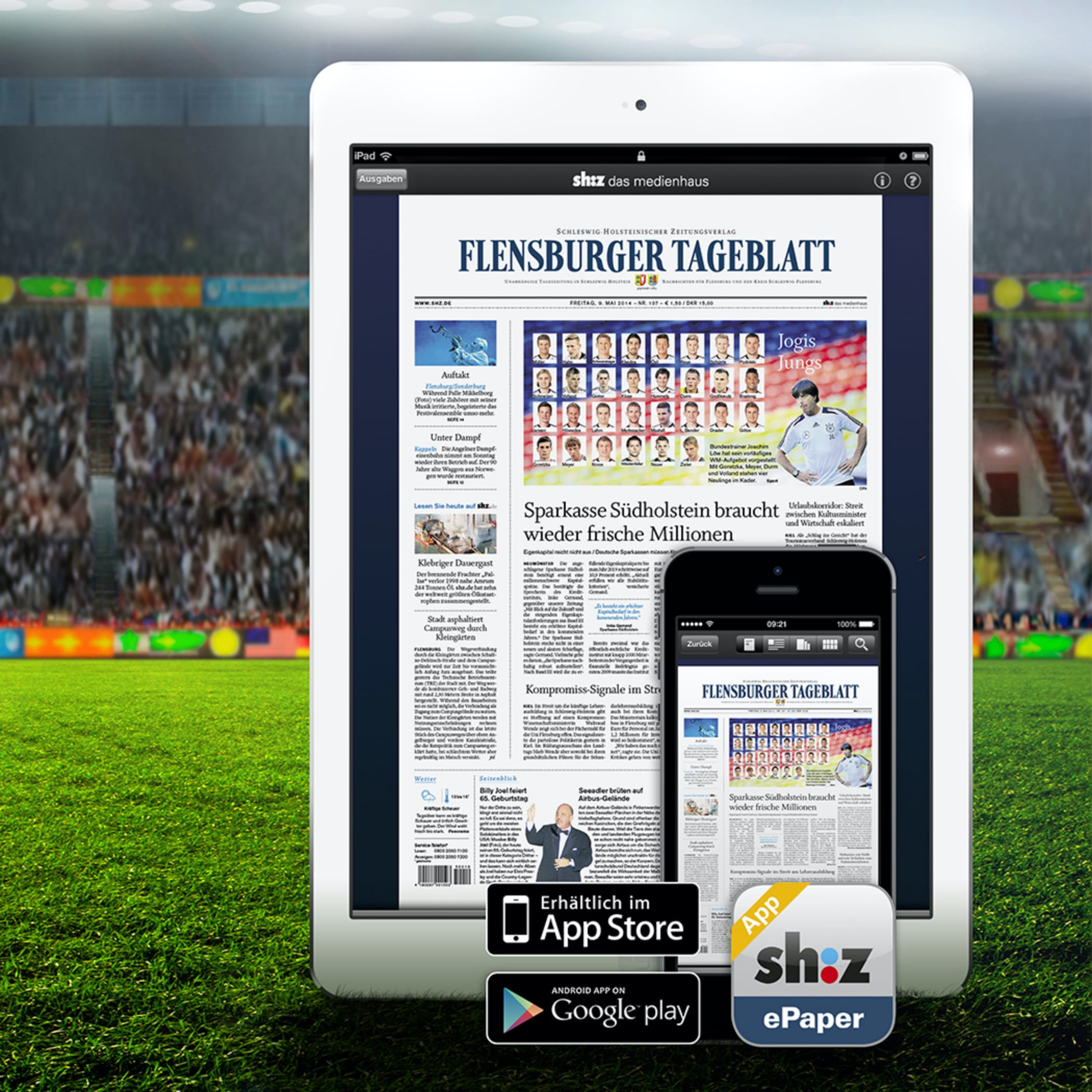 hochzwei_shz_teaser_08.jpg Das Flensburger Tageblatt in Ipad Ansicht