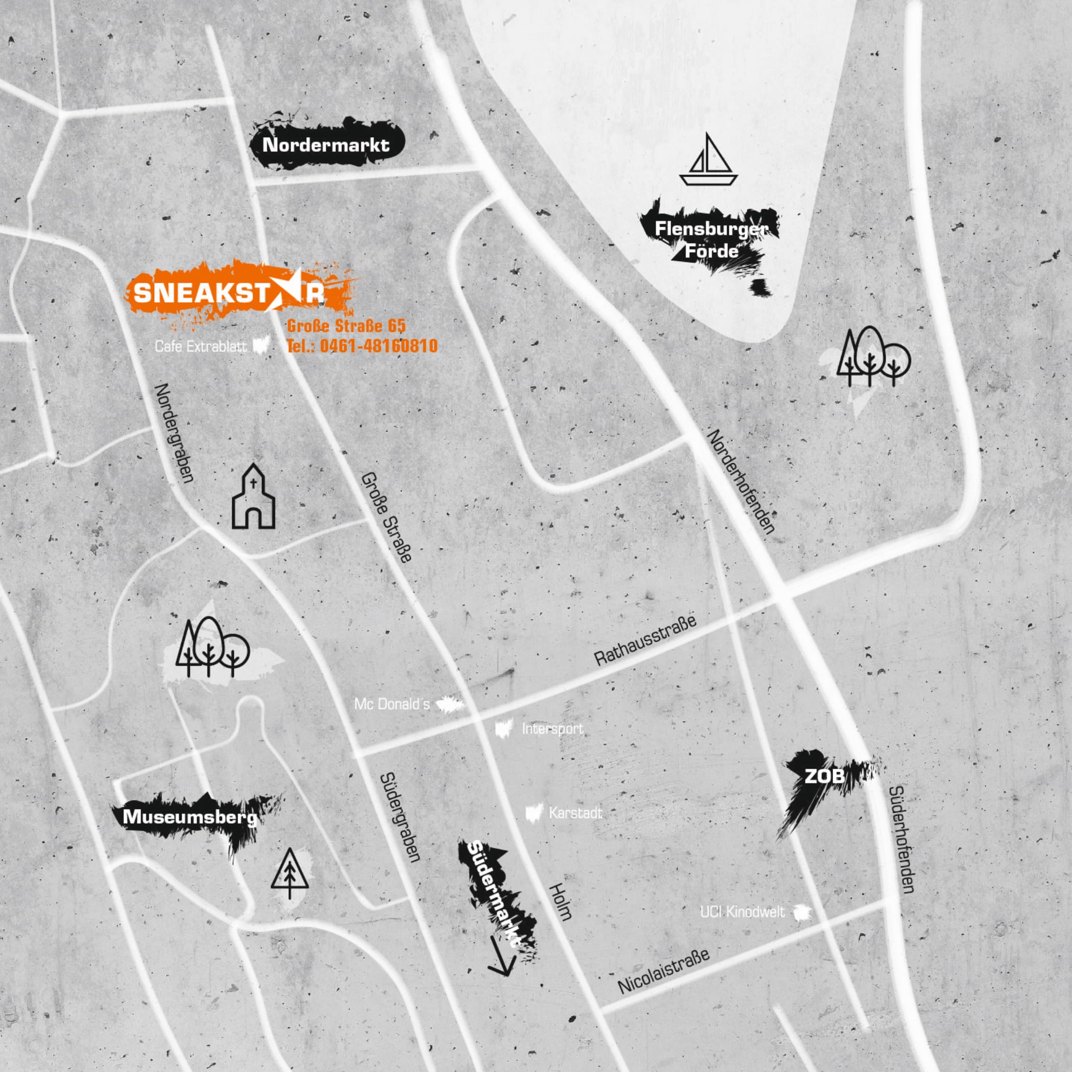 hochzwei_sneak_teaser_06.jpg Stadtkarte mit Standort vom Sneakstar Store