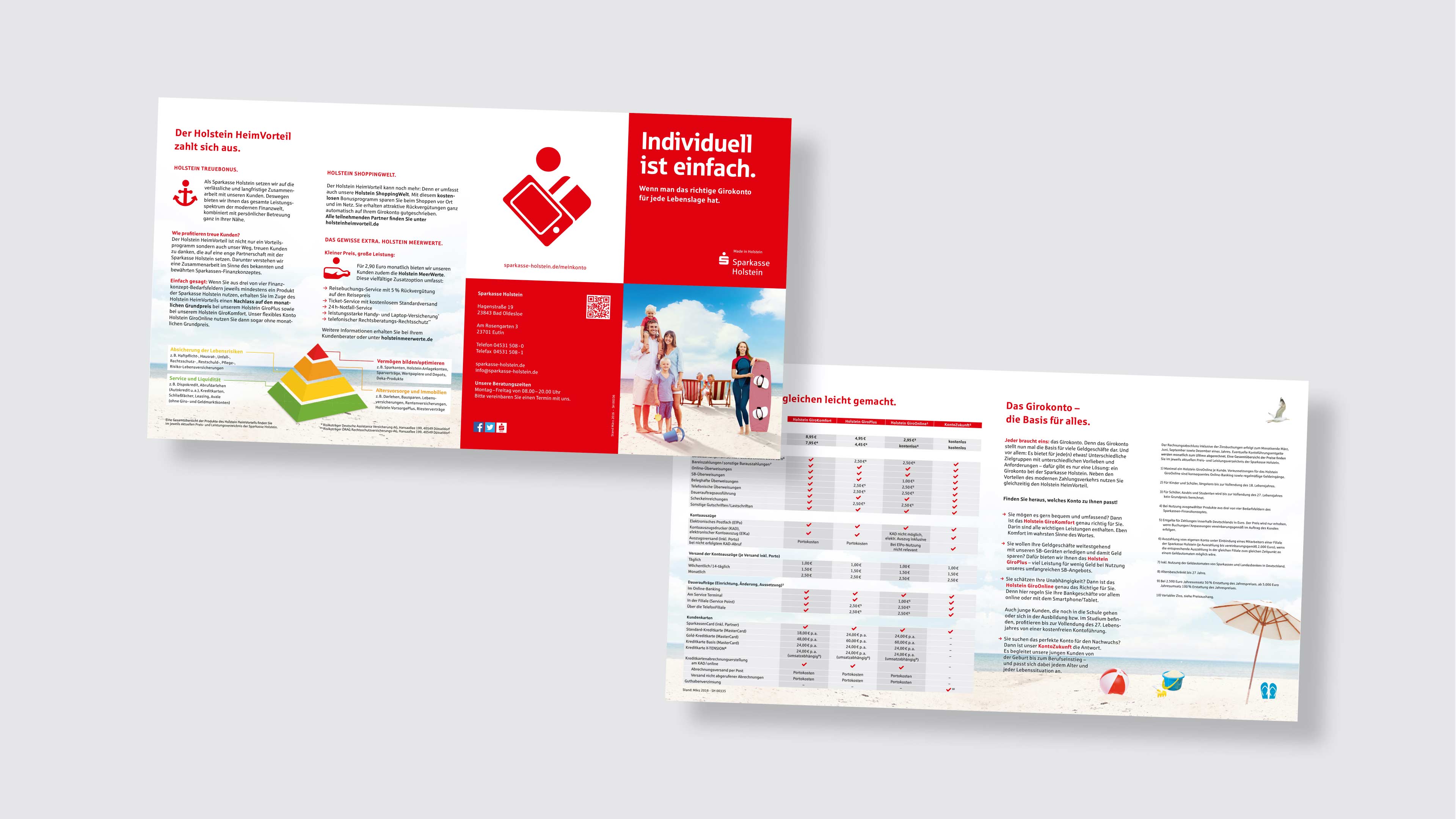 hochzwei_spho_slider_03.jpg Zwei Flyer der Sparkasse in rot weißen Farben