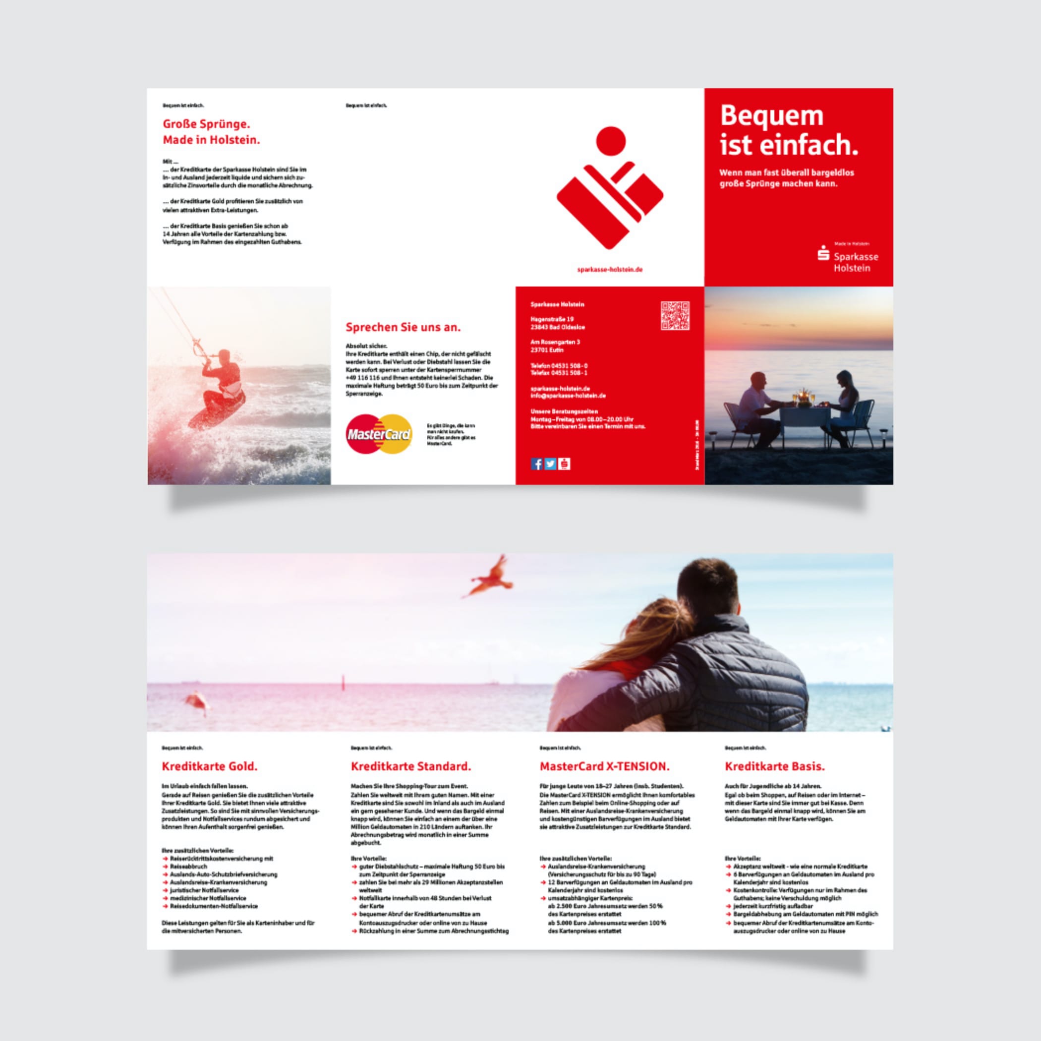 hochzwei_spho_teaser_02.jpg Flyer mit Infos über Kreditkarten und Bild eines Pärchens