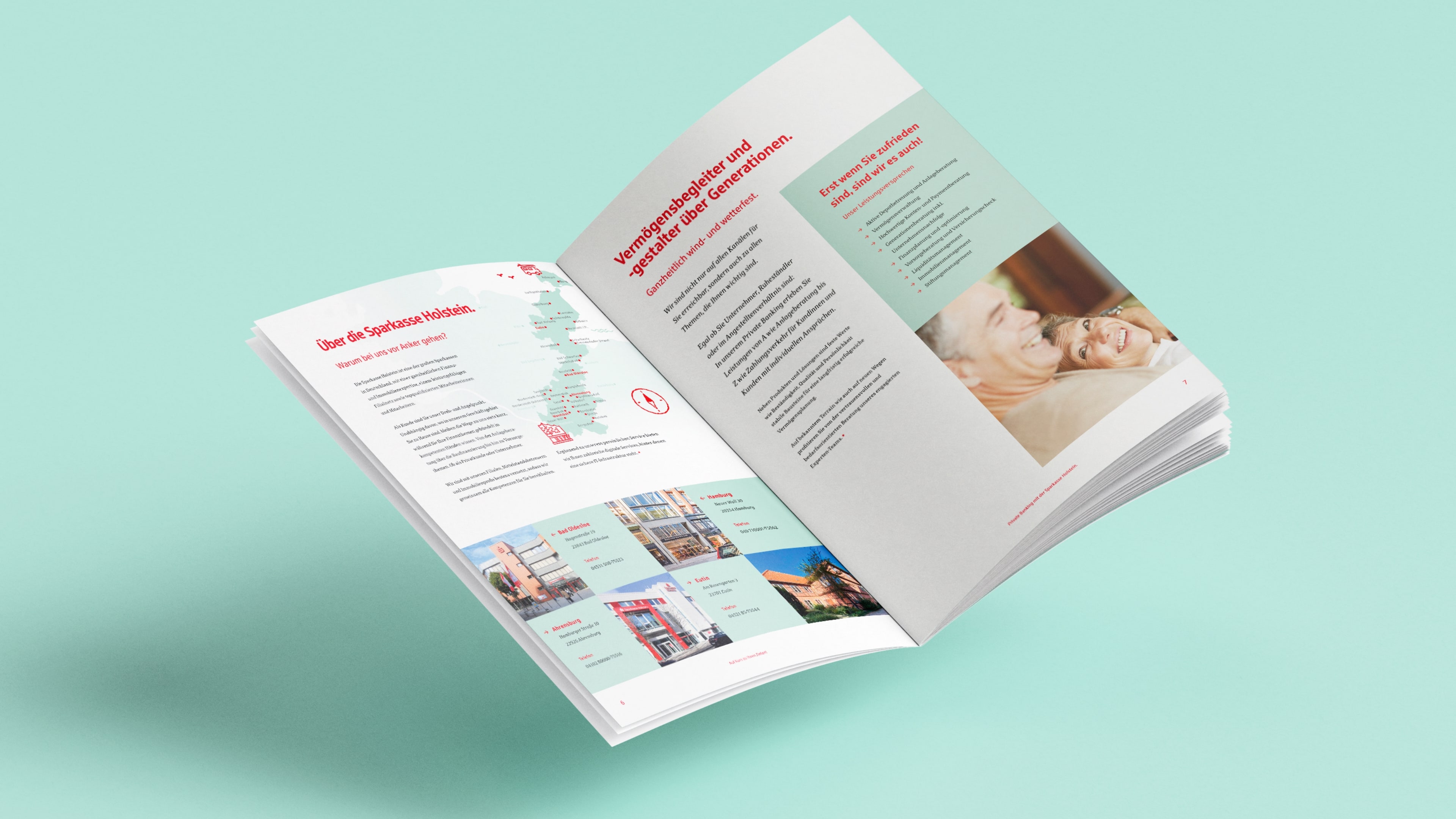 Artikel über die Sparkasse Holstein