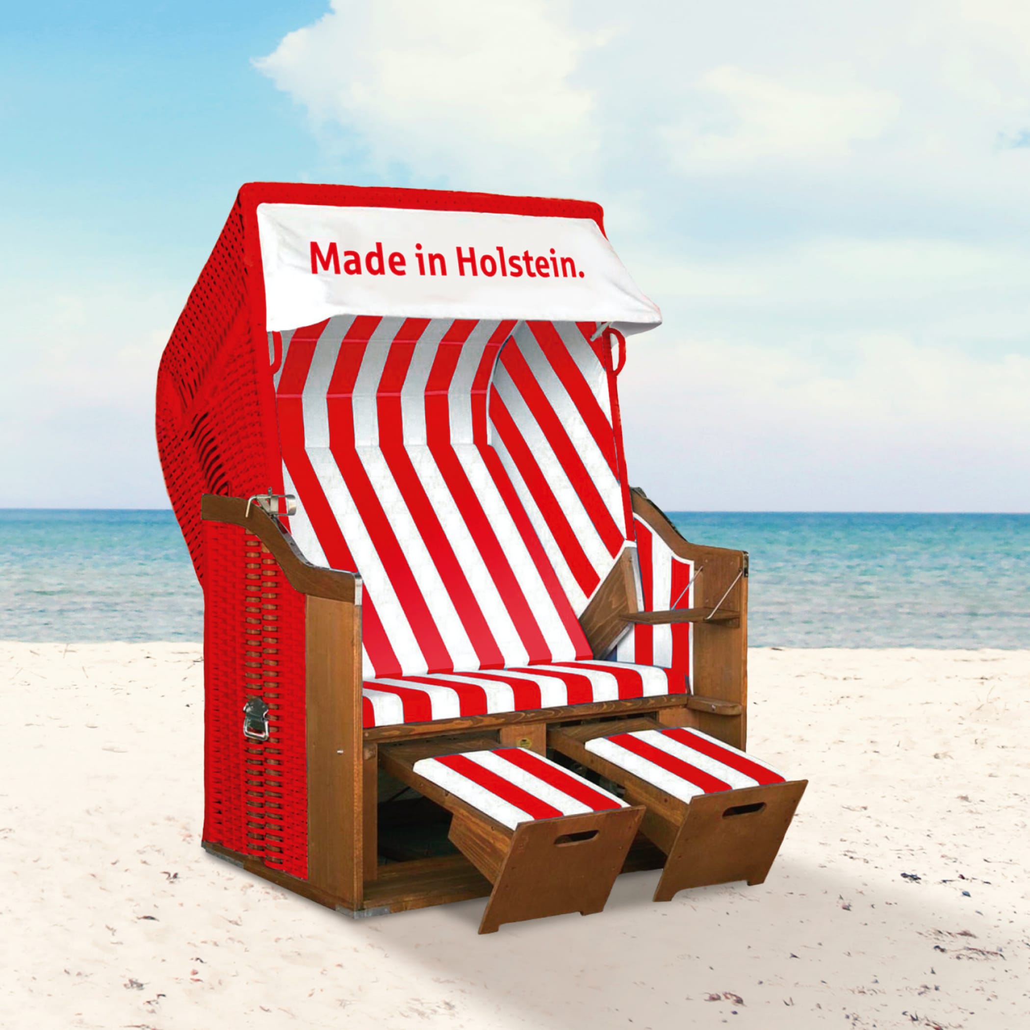 hochzwei_spho_teaser_01.jpg Roter Strandkorb mit weißen Streifen