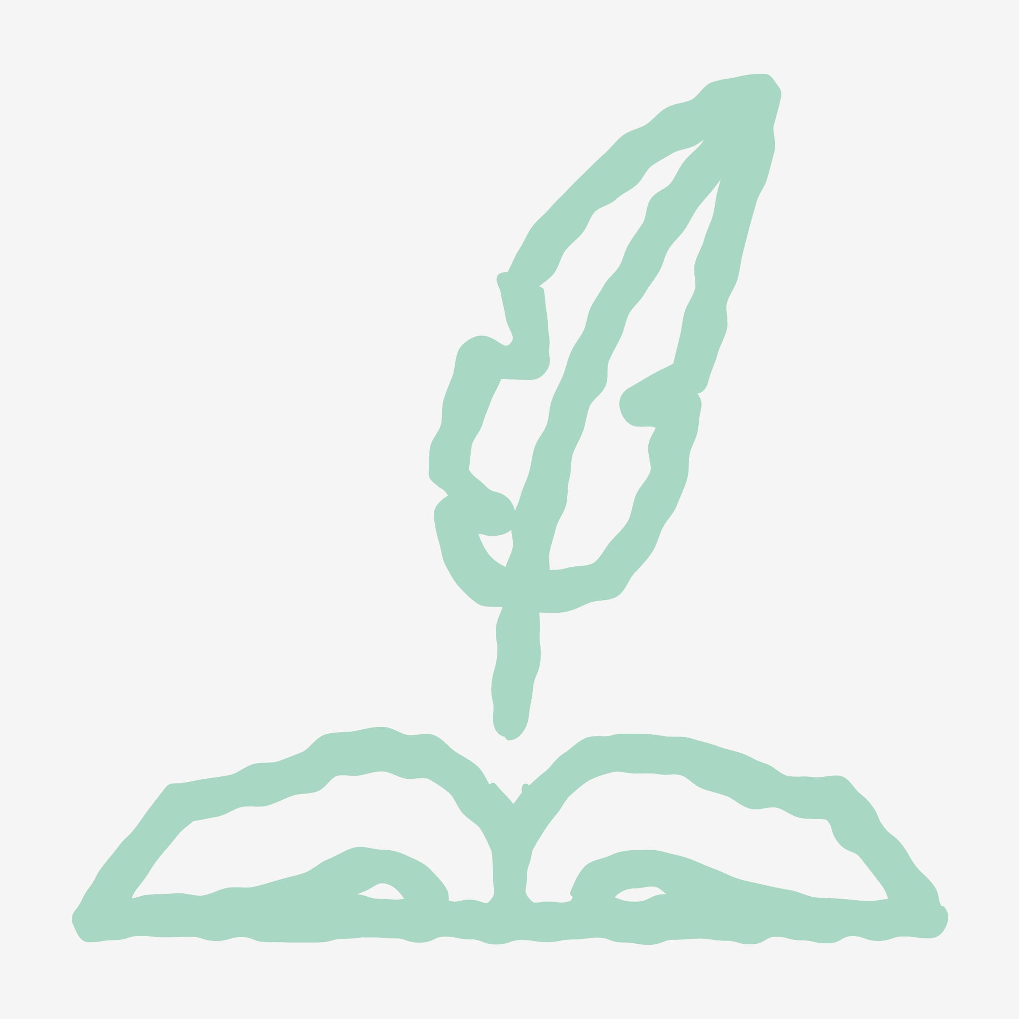 hochzwei_spho_teaser_06.jpg Grünes illustriertes Buch mit einer Feder