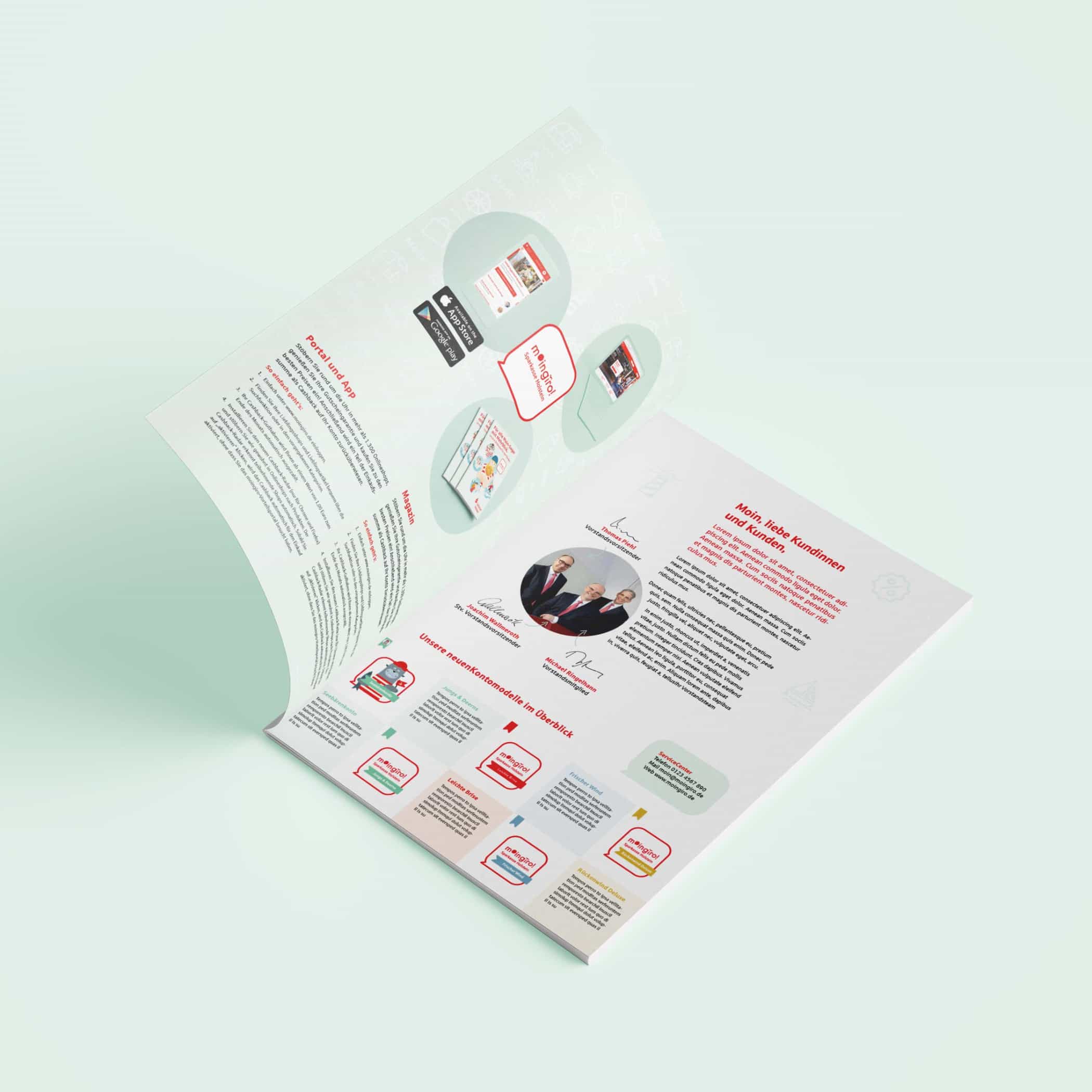 hochzwei_spho_teaser_05.jpg Aufgeschlagener Katalog der Sparkasse Holstein