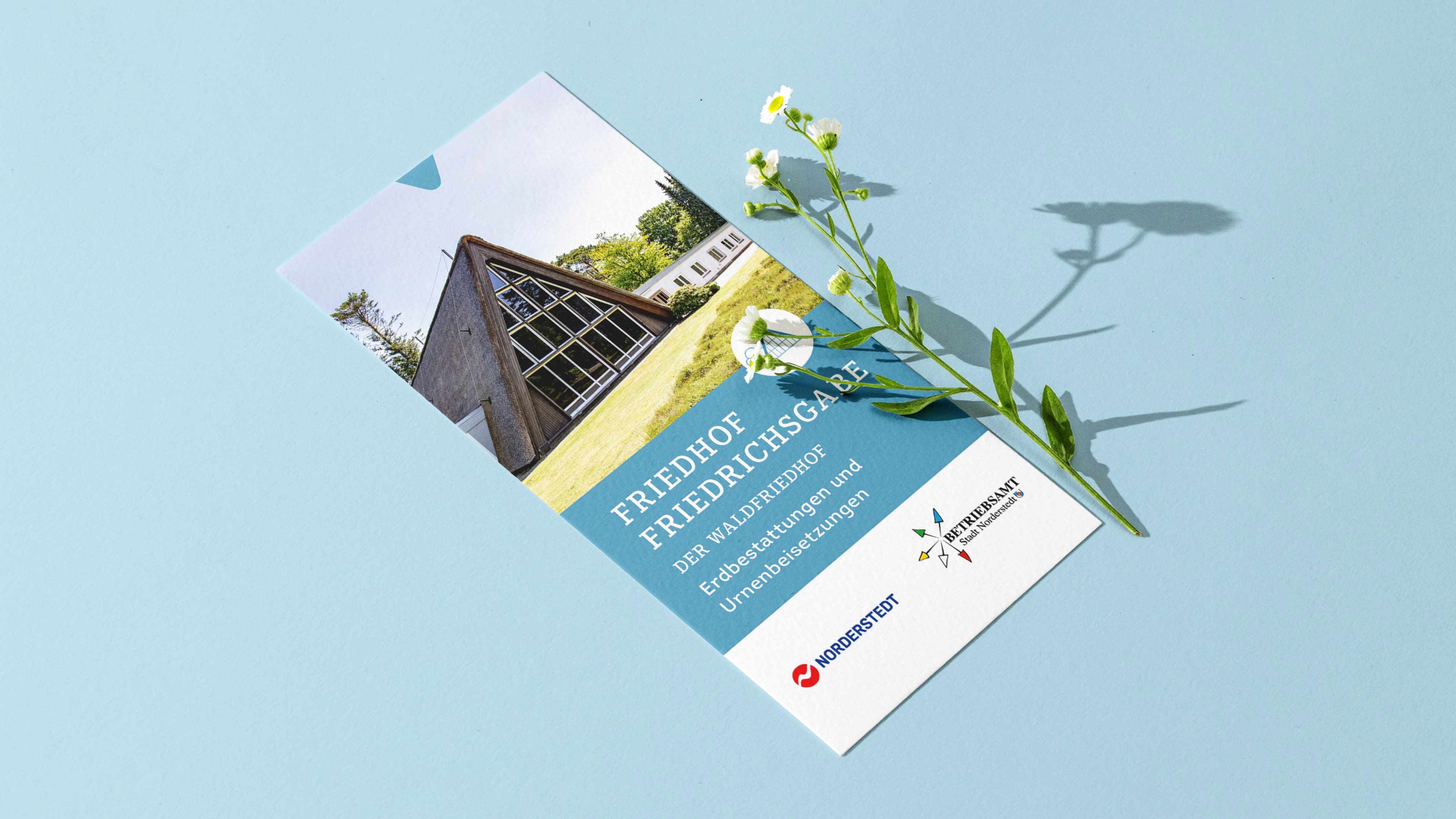 Flyer der Norderstedter Kirche