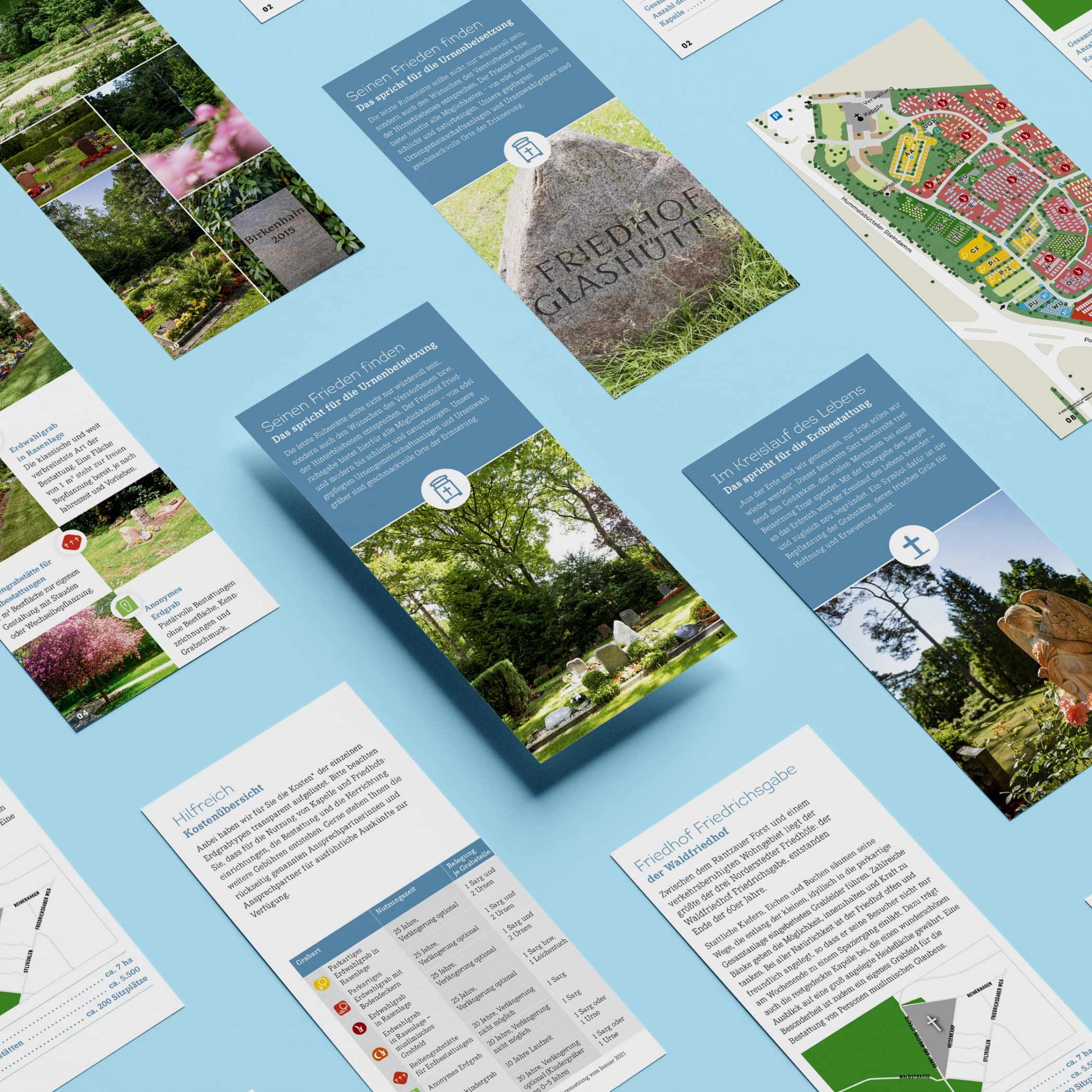 hochzwei_stno_teaser_08.jpg Mehrere Flyerausschnitte von Norderstedt Friedhöfe