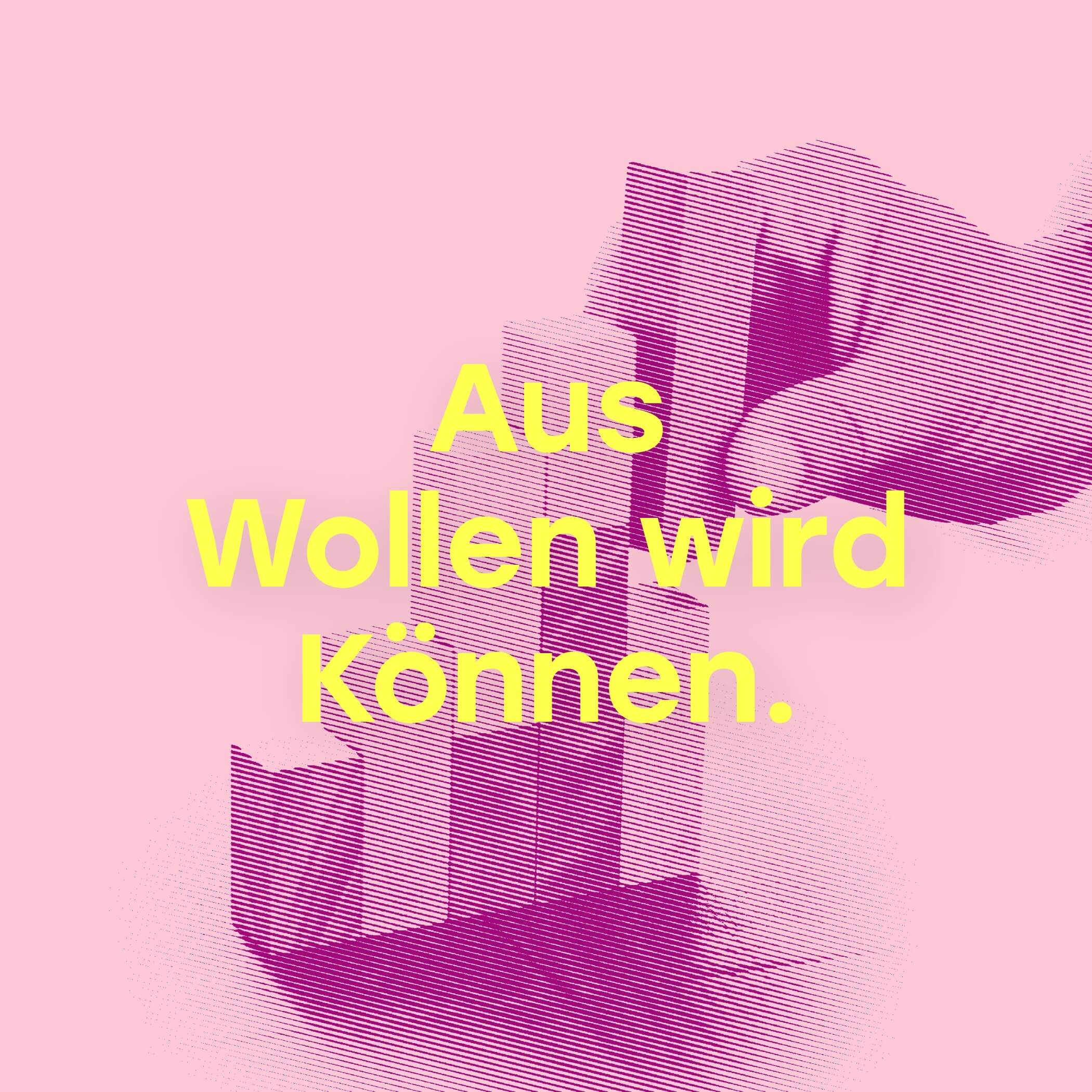 h2_swsh_startwerke_teaser_07.jpg Eine Hand, die Bauklötze stapelt. Überschrift: Aus Wollen wird Können.