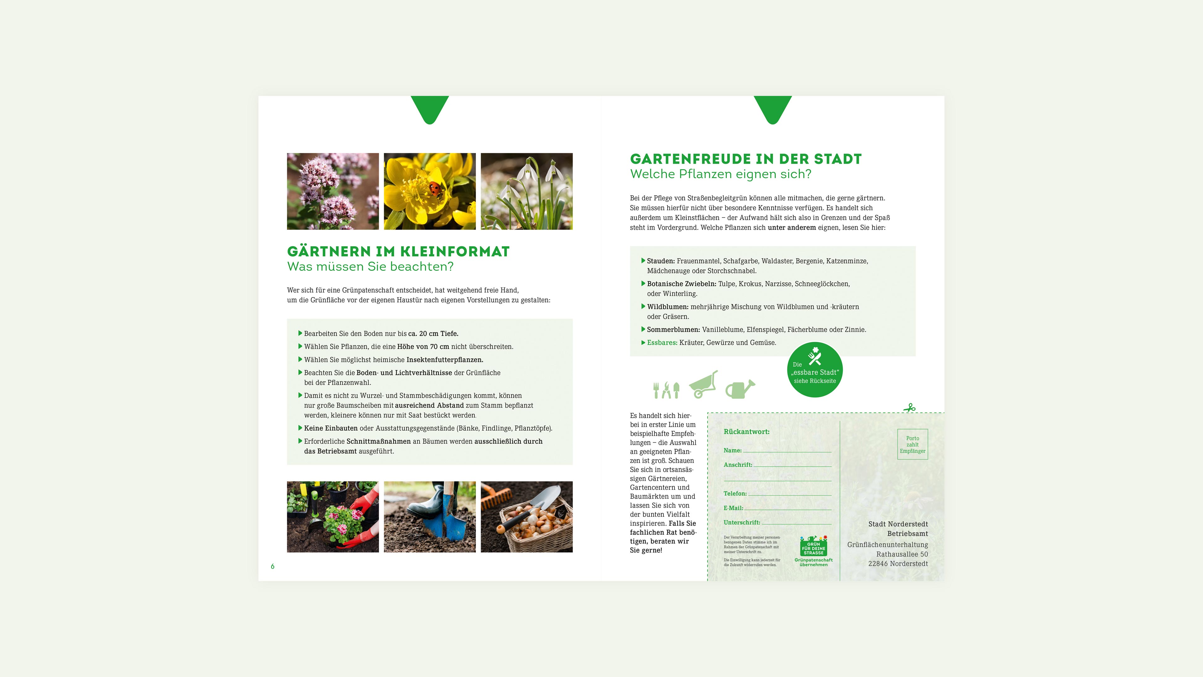 Prospekt vom Amt Norderstedt