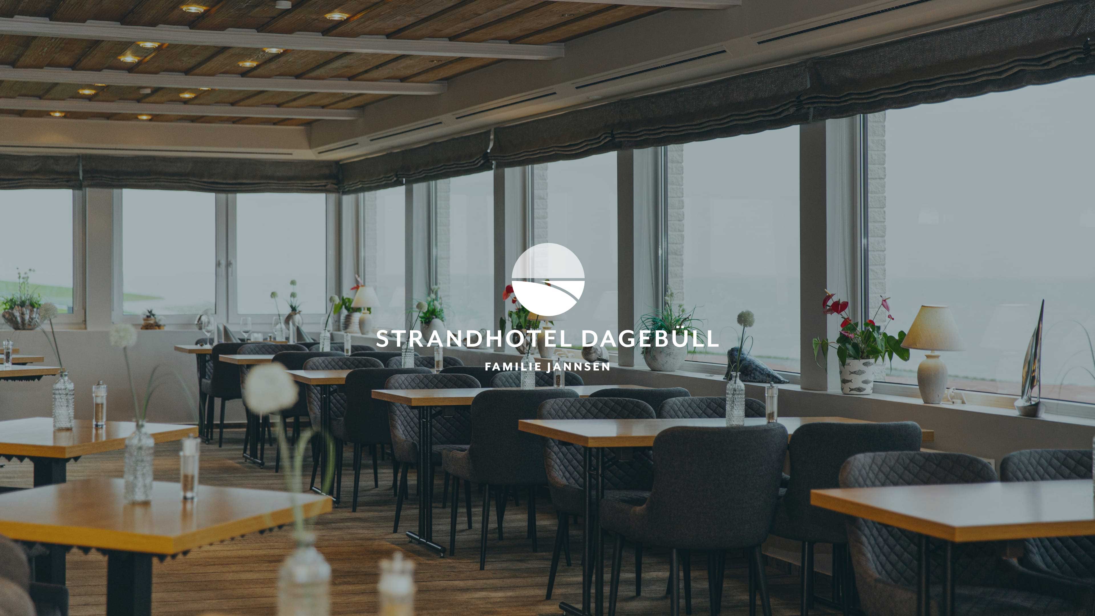 Essensbereich im Strandhotel Dagebüll