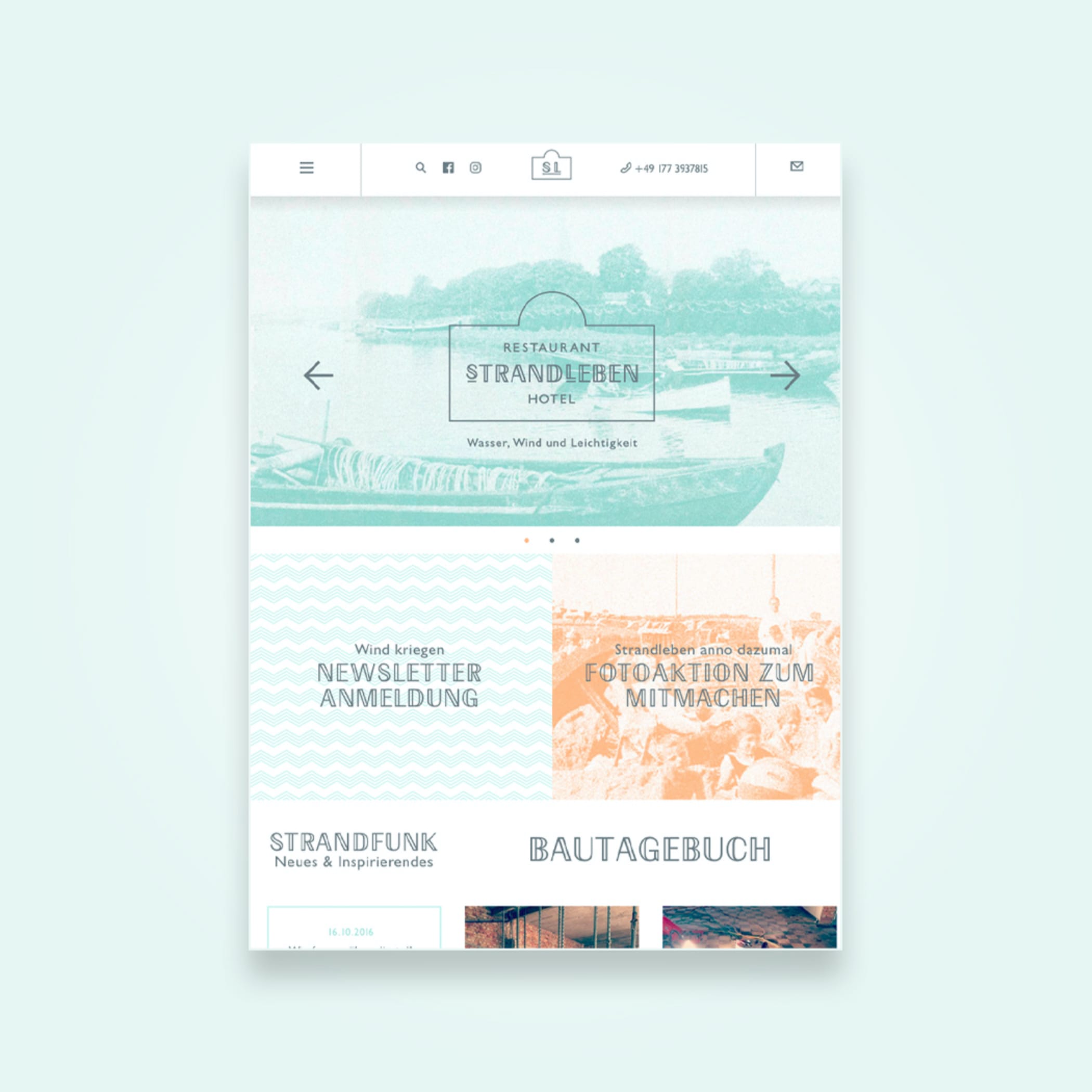 hochzwei_host_teaser_03.jpg Hotel Strandleben Homepage in Türkisen Farben