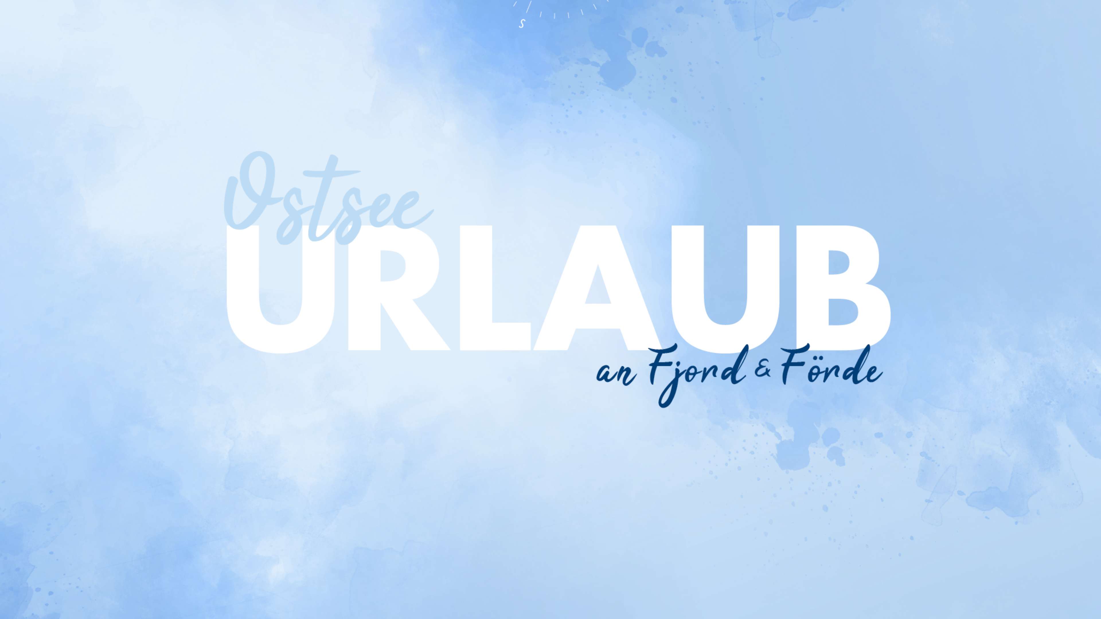 Blauer Header mit Beschriftung